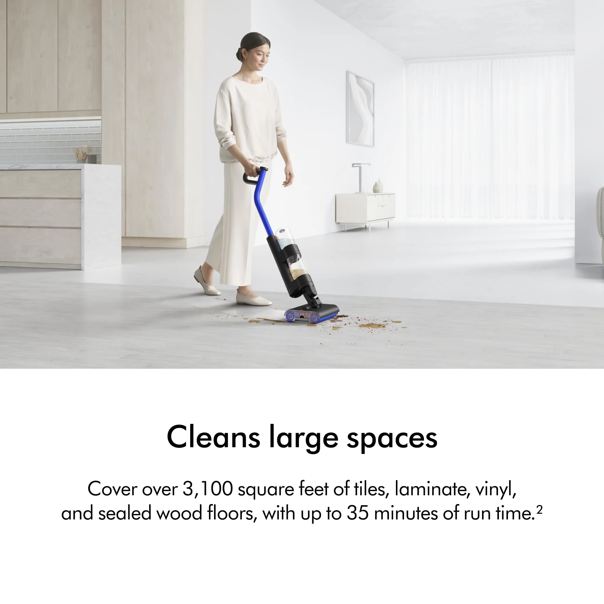 Dyson WashG1 Wet Cleaner (Matte Black/Ultra Blue) - Image 9