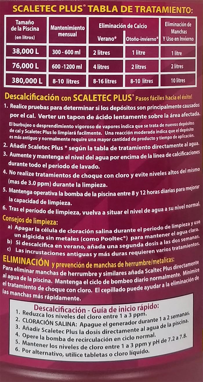 EasyCare 20064 Scaletec Plus Descaler and Stain Remover, 64 oz. Bottle - Image 4