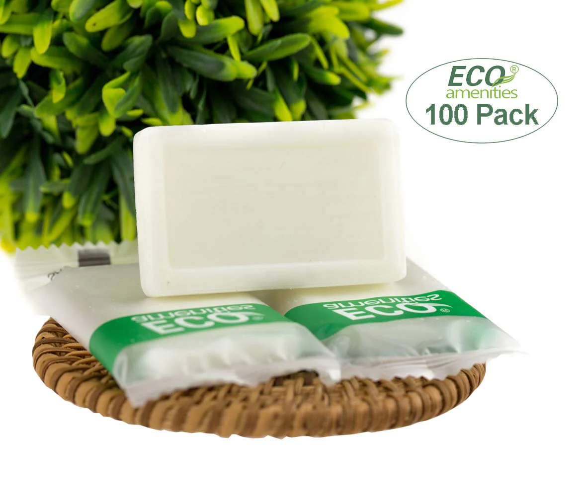 ECO amenities Bar Soap - Travel Essentials Bath Soap Bars - Hotel Amenity Bulk Set - Cruelty-Free & Individually Wrapped - 1 Oz Travel Pack - Image 9