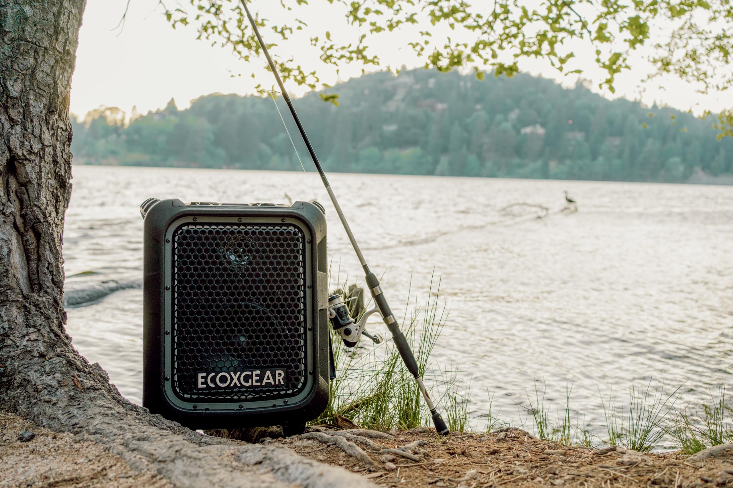 ECOXGEAR: EcoBoulder Ultra – 121dB Loud Rugged Bluetooth 5.1 Speaker, IP67 Waterproof, Drop and dustproof with Party Lights, 50+ Hours runtime, it Even Floats – Black - Image 4