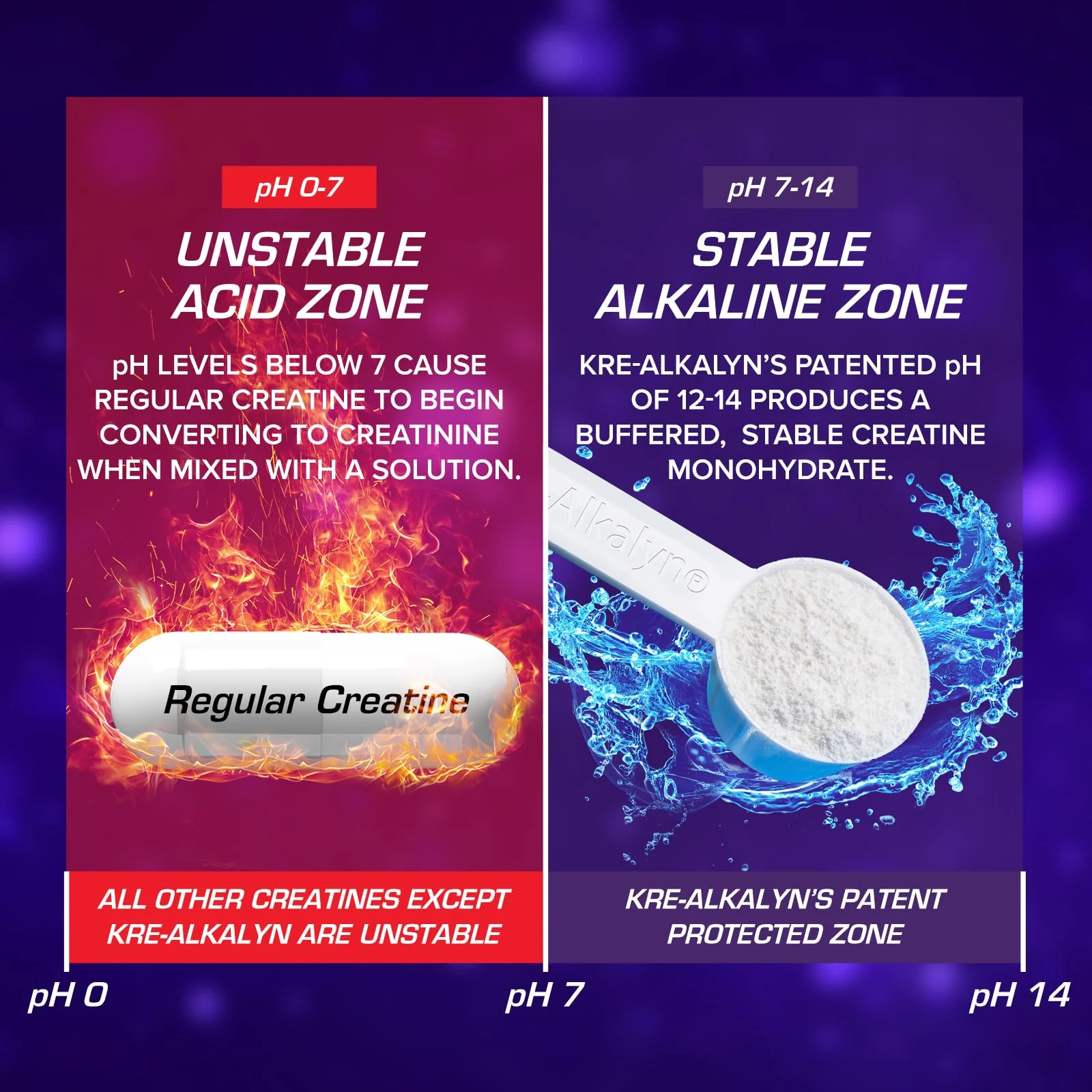 EFX Sports Kre-Alkalyn EFX Powder | pH Correct Creatine Monohydrate Powder Supplement | Strength, Muscle Growth & Performance | 55 Servings (Blue Frost) - Image 4