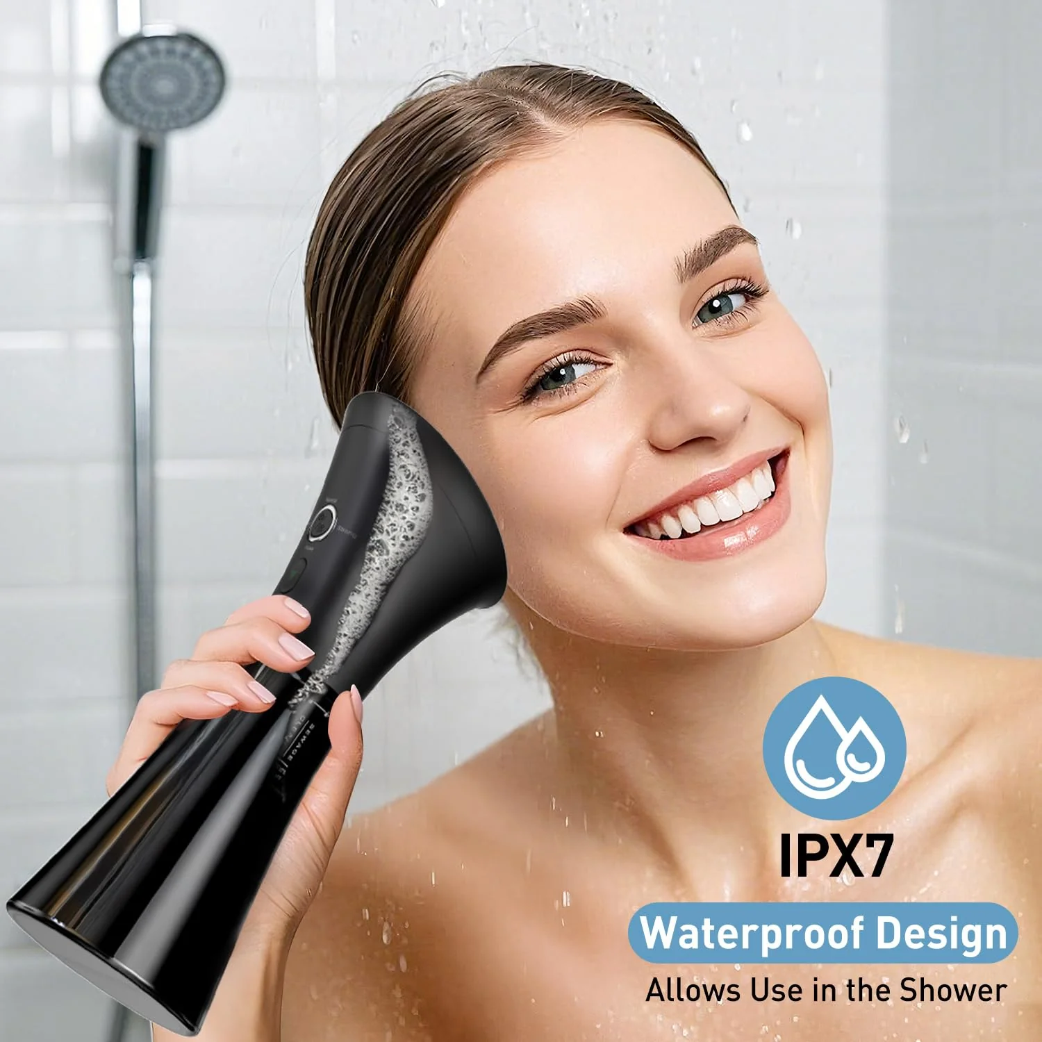 Electric Ear Wax Removal System, Water Powered Ear Cleaning Tool with Irrigation Flusher, 6 Tips, 4 Pressure Settings - Safe & Effective for Ear Wax Buildup Flushing and Cleaning - Image 7