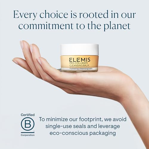 ELEMIS Pro-Collagen Travel Size Cleansing Balm - 3-in-1 Daily Face Cleanser - Melts Away Waterproof Makeup and Sunscreen - Lavender and Chamomile Oil - 20g - Image 3