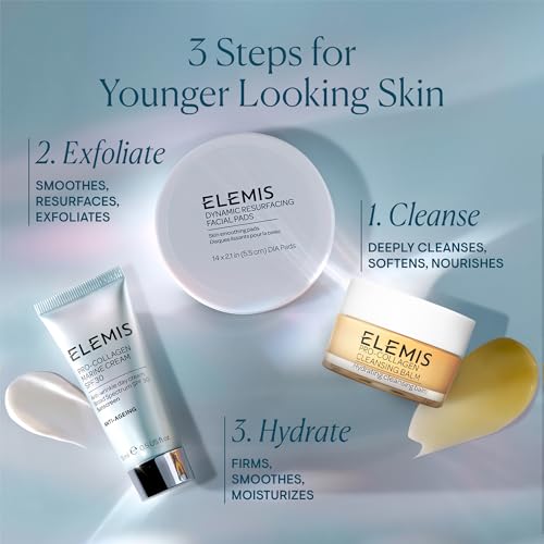 ELEMIS Pro-Collagen Travel Size Cleansing Balm - 3-in-1 Daily Face Cleanser - Melts Away Waterproof Makeup and Sunscreen - Lavender and Chamomile Oil - 20g - Image 6