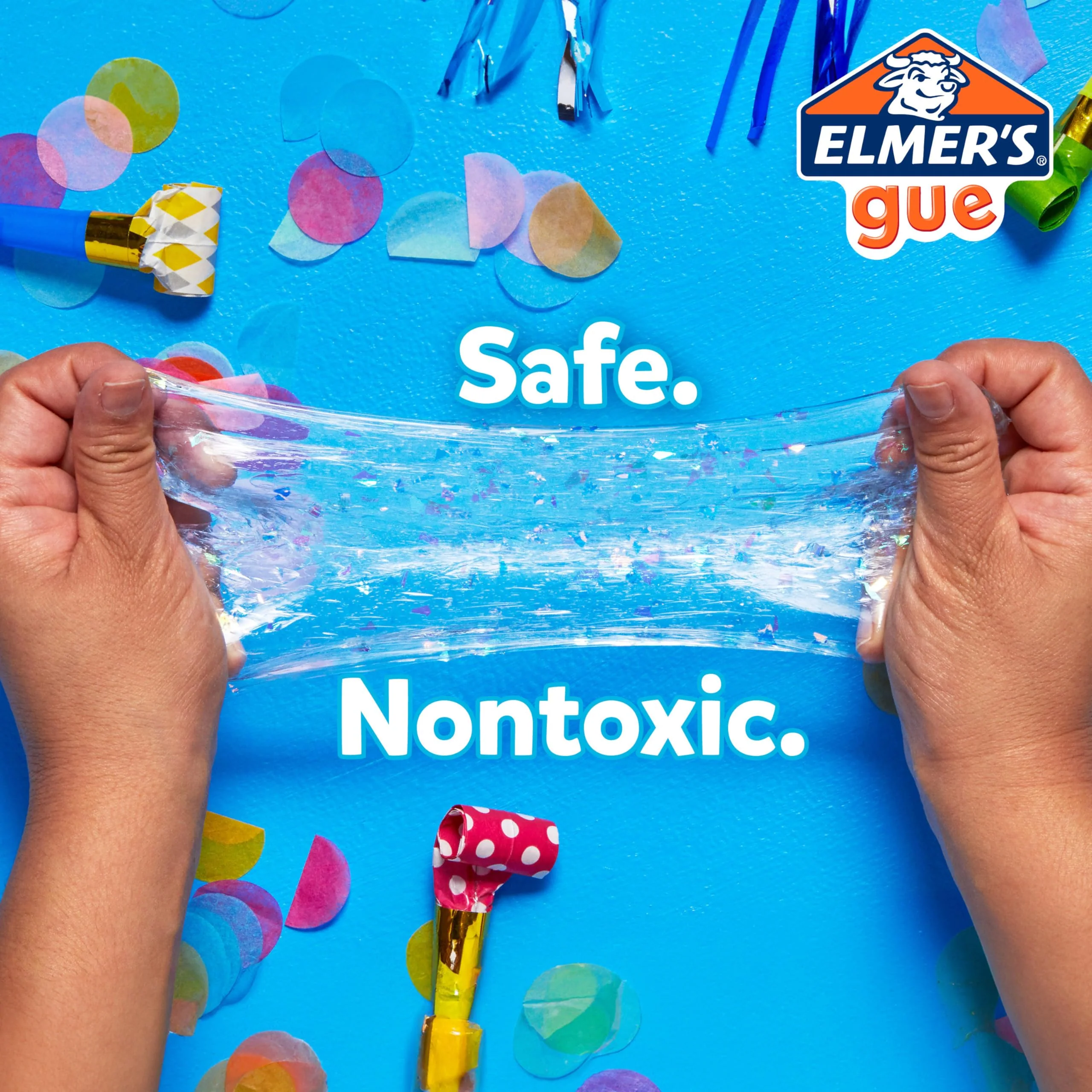 Elmer’s All-Star Slime Kit, Includes Liquid Glue Activator and Premade Slime, 9 Count - Perfect for Birthday Parties, Gift Idea, Kids Activity - Image 7