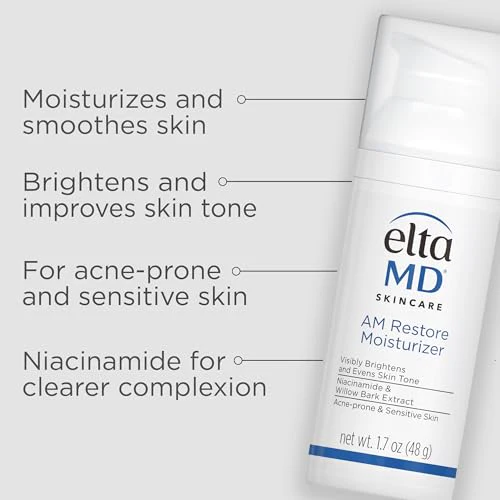 EltaMD AM & PM Moisturizer Facial Kit with Daily Foaming Facial Cleanser, Gentle for Sensitive Skin - Image 6