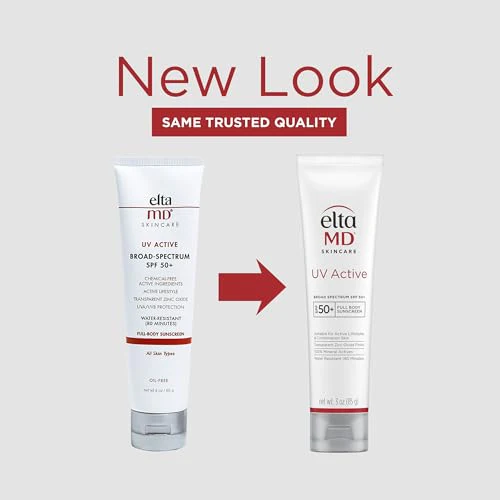 EltaMD UV Active Mineral Sunscreen with Zinc Oxide, Water Resistant Sunscreen SPF 50+ Up to 80 Minutes, Oil Free SPF for Face and Body, 3.0 oz Tube - Image 11