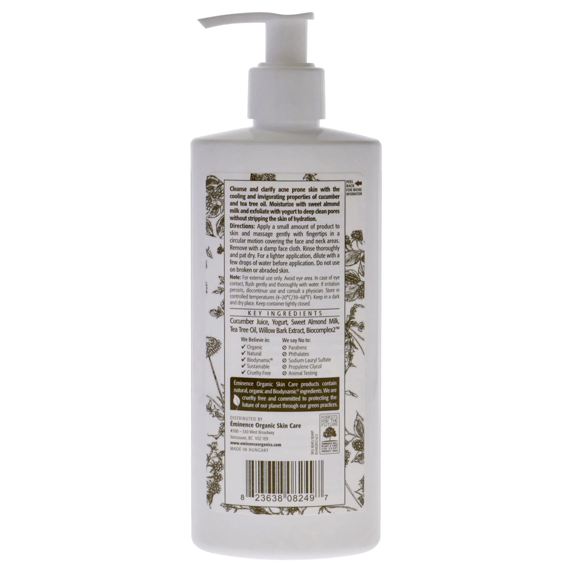 Eminence Clear Skin Probiotic Cleanser, 8.4 Ounce - Image 2