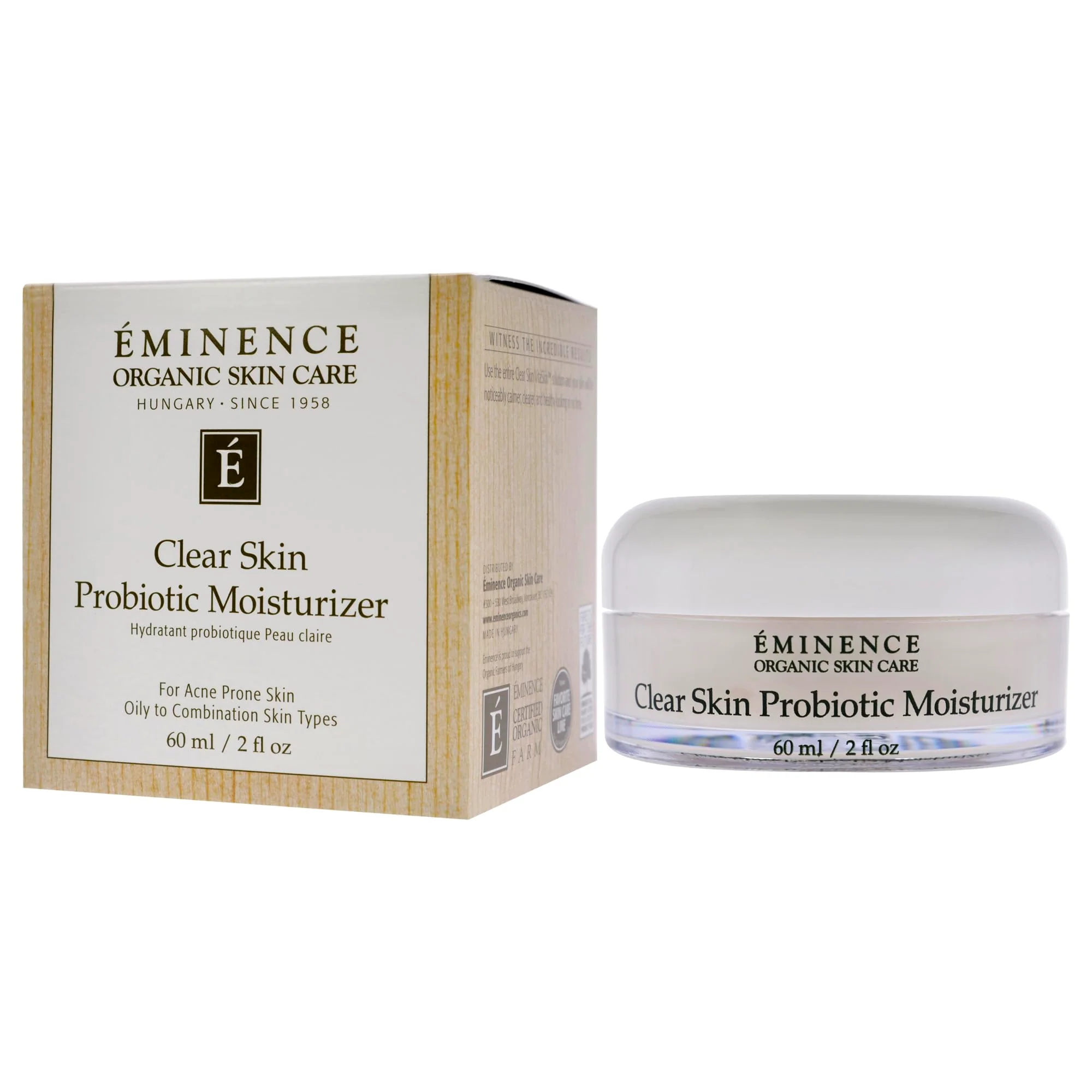Eminence Clear Skin Probiotic Moisturizer,2 Fl Oz (Pack of 1) - Image 2