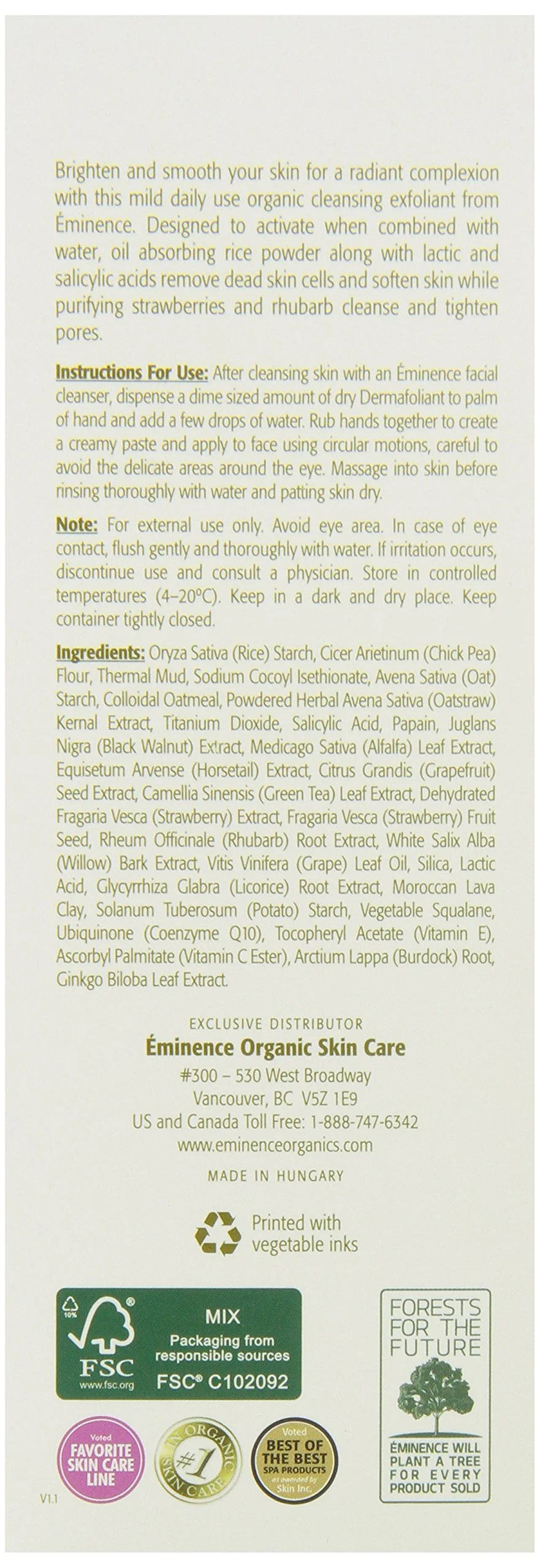Eminence Strawberry Rhubarb Dermafoliant, 4.2 Ounce - Image 6