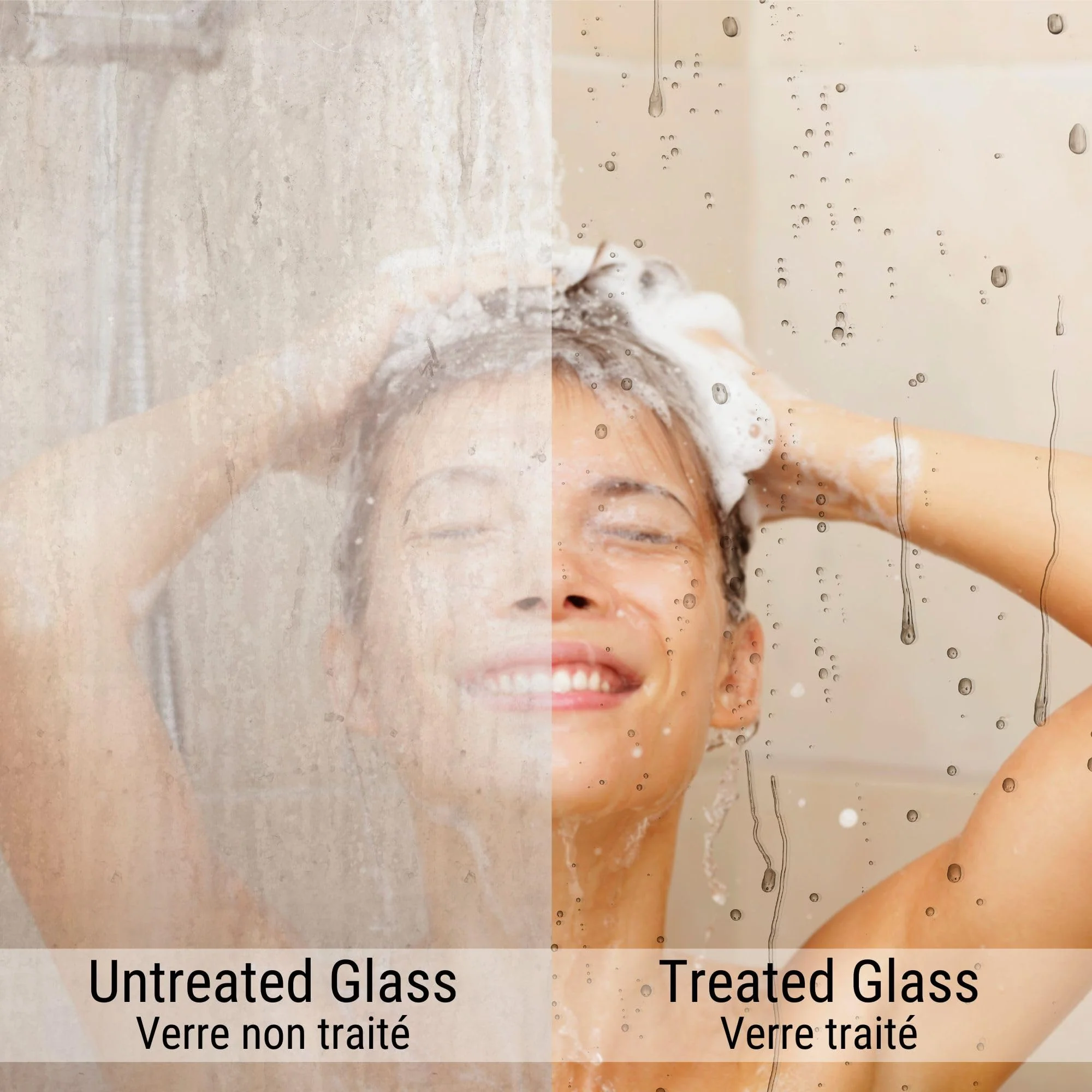 EnduroShield Glass Treatment Kit - Advanced Protection for Glass Surfaces - Repels Soap Scum, Grime & Dirt Without Harsh Chemicals - 4.2 fl oz - Image 3