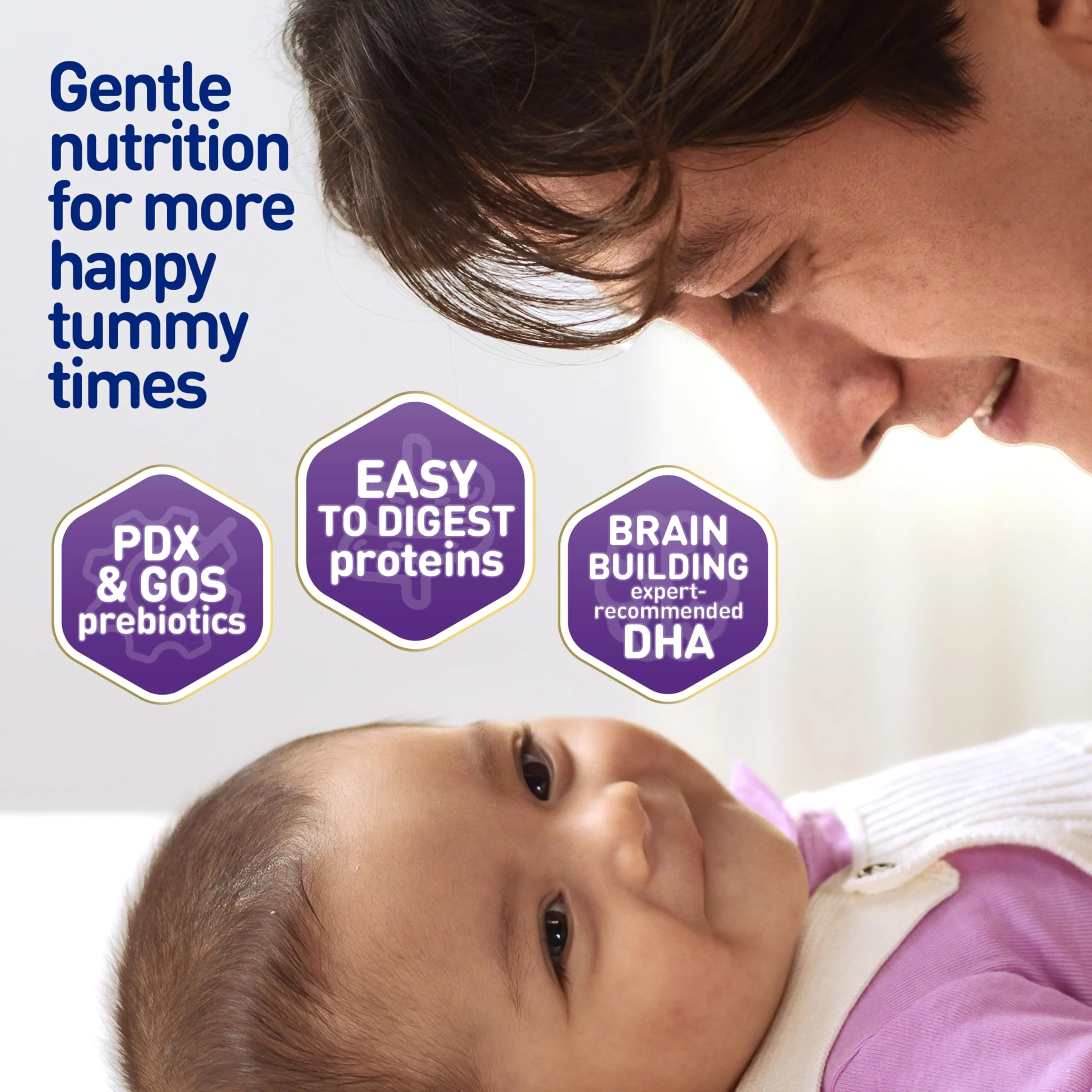 Enfamil NeuroPro Gentlease Baby Formula, Brain Building DHA, HuMO6 Immune Blend, Designed to Reduce Fussiness, Crying, Gas & Spit-up in 24 Hrs, Prebiotics to Promote Softer Stools, Baby Milk, 27.4 Oz - Image 9