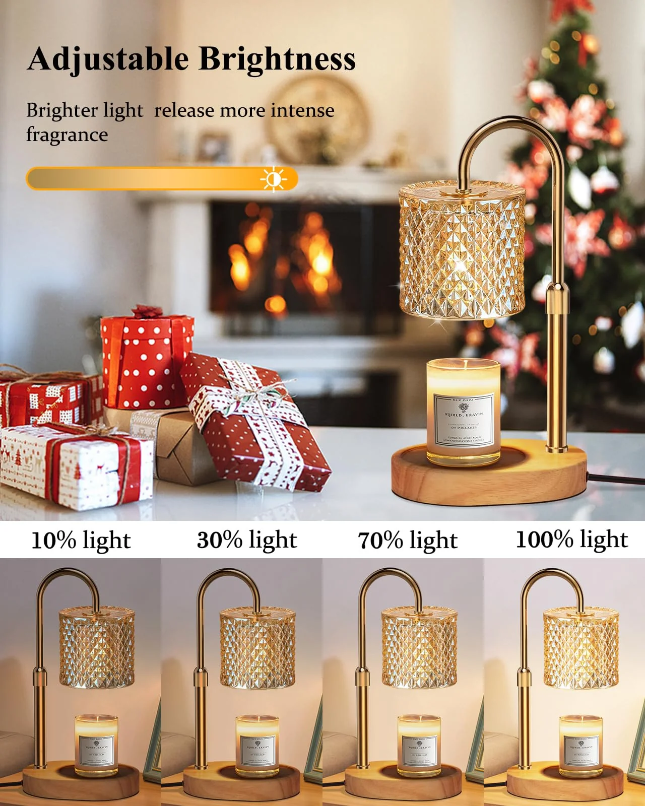 Engpure Candle Warmer Lamp with Timer Dimmer Adjustable Height for New Home Decor, Birthday Gifts for Women,Candle Warmer for Women Mom Christmas Mother's Day Gfit - Image 7
