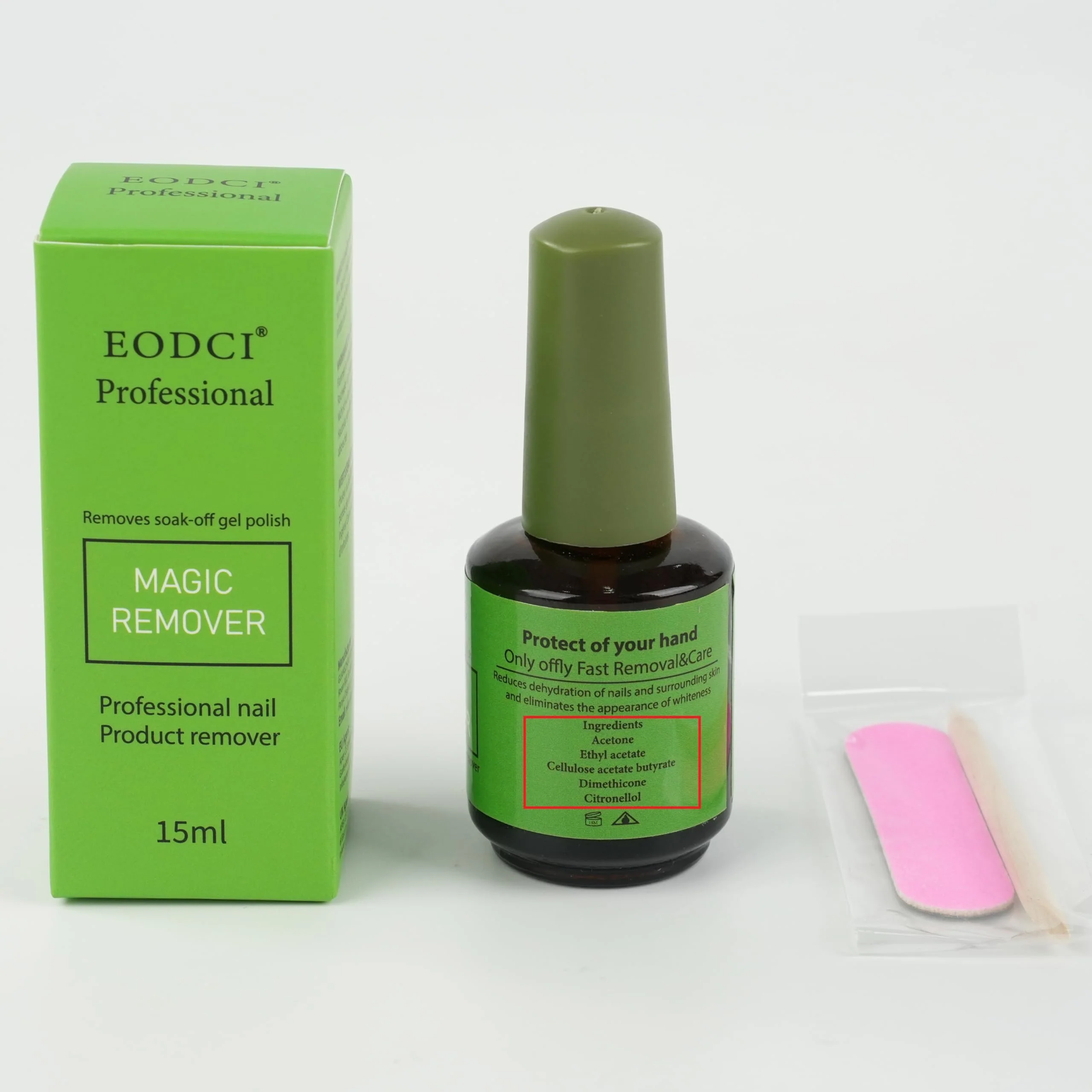 Eodci 3Pcs Magic Nail Polish Remover, Soak-Off Quick,Quickly & Easily Professional Remove Gel Nail Polish, Gel Polish Remover for Nails - Image 8