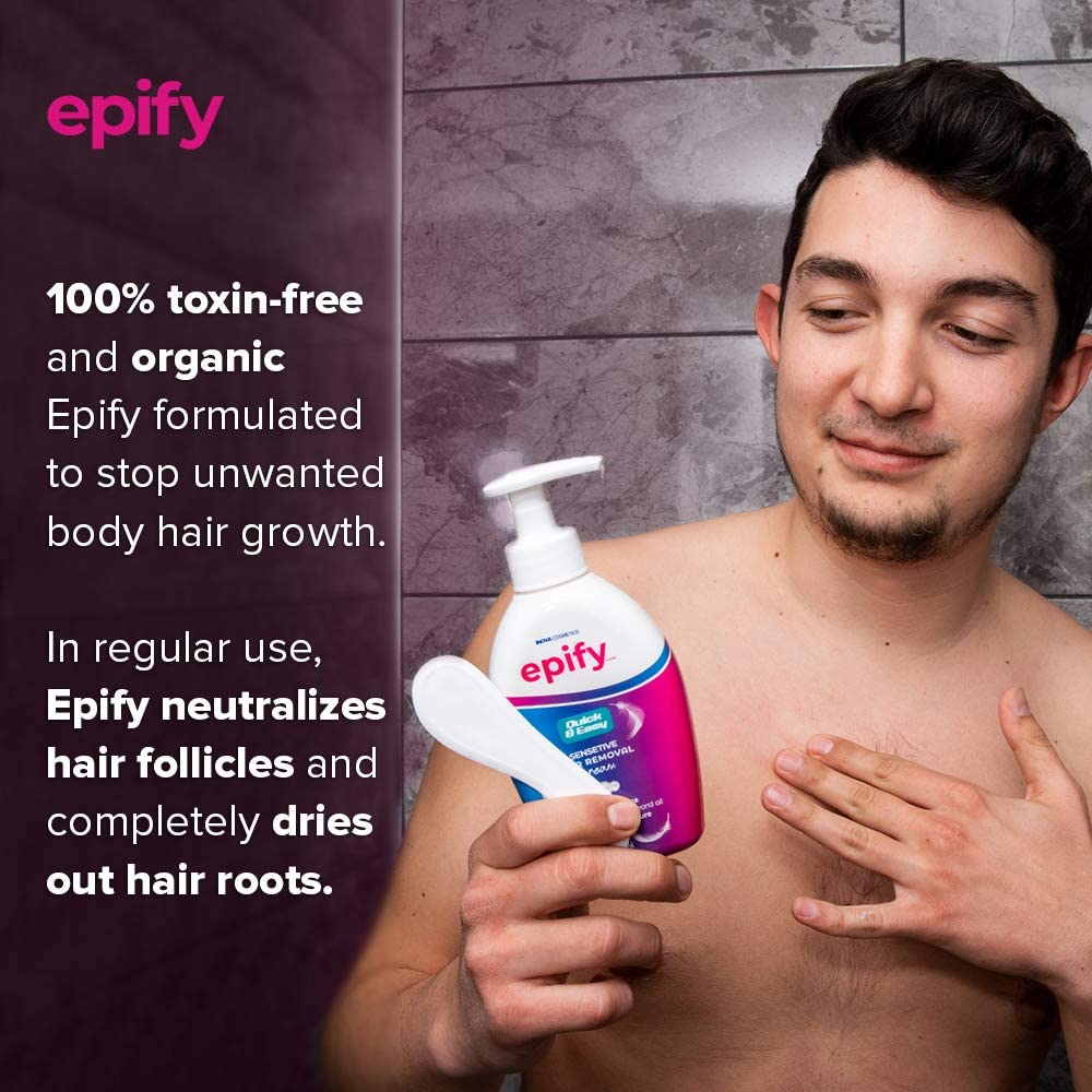 Epify Intimate Hair Removal Cream for Men and Women - Sensitive Skin, Pubic & Bikini Areas (Pack of 3) - Image 6