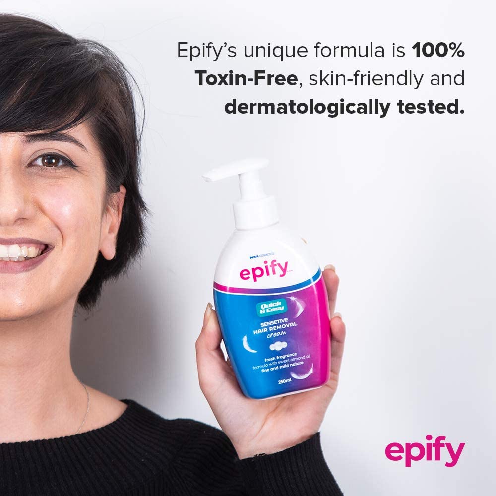 Epify Intimate Hair Removal Cream for Men and Women - Sensitive Skin, Pubic & Bikini Areas (Pack of 3) - Image 7