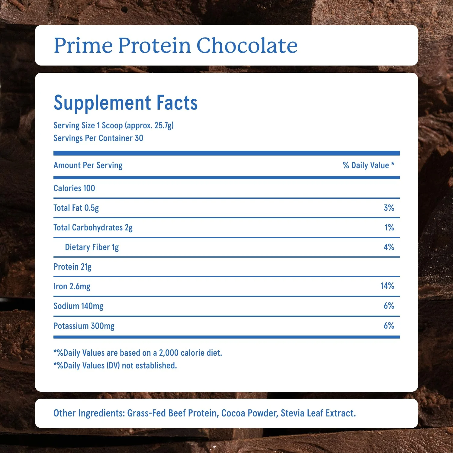 Equip Foods Prime Protein Powder | Clean, Grass Fed Beef Protein Powder | Carnivore Protein Isolate | Paleo, Keto Friendly | Gluten & Dairy Free | Helps Build & Repair Tissue | 30 Servings, Chocolate - Image 7