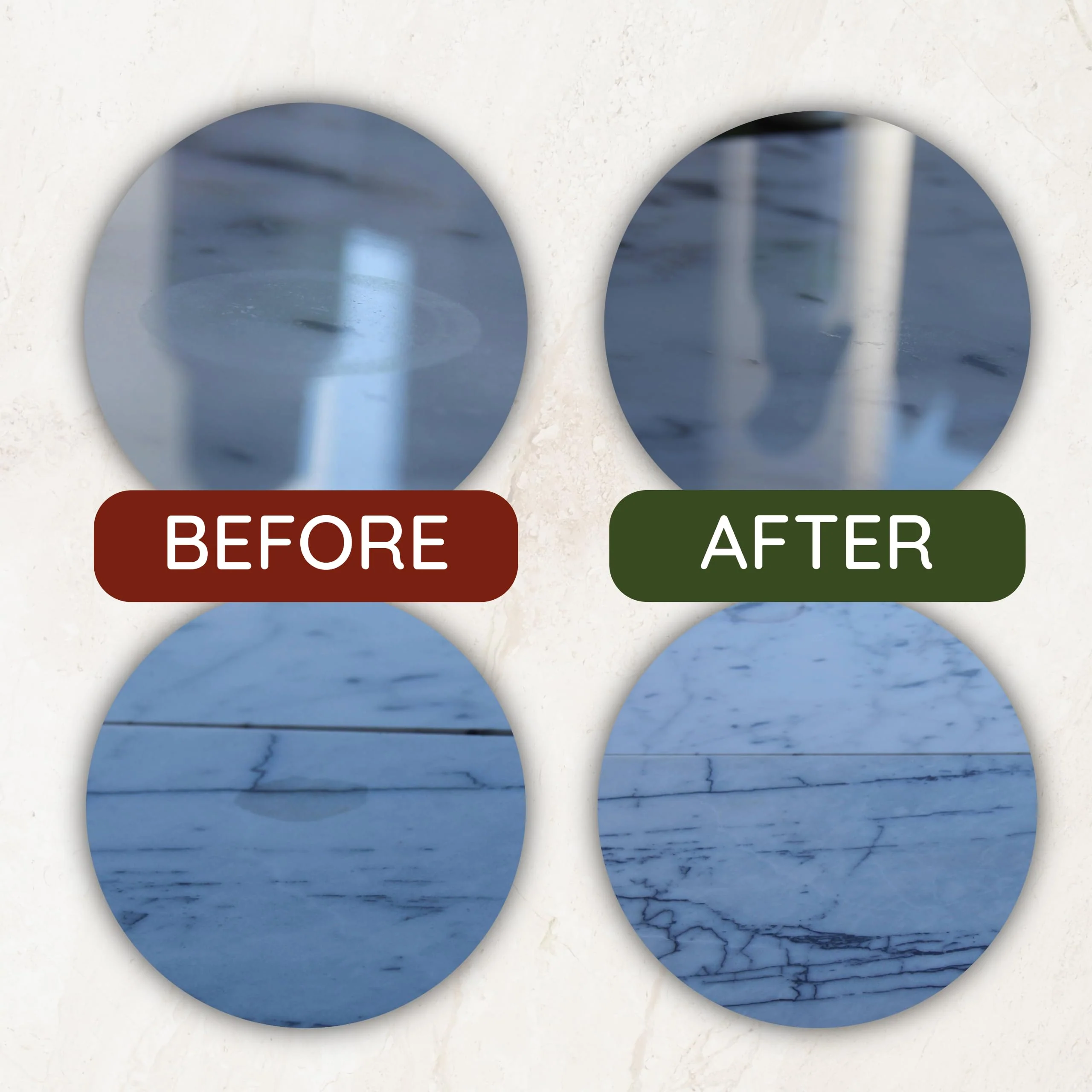 ESP Stone Care Marble Etch Remover Polishing Powder – Restores Light Etches on Marble, Travertine, Limestone & Calcite Stones – Easy DIY Use – No Special Tools, 1 oz. for Small Areas - Image 6