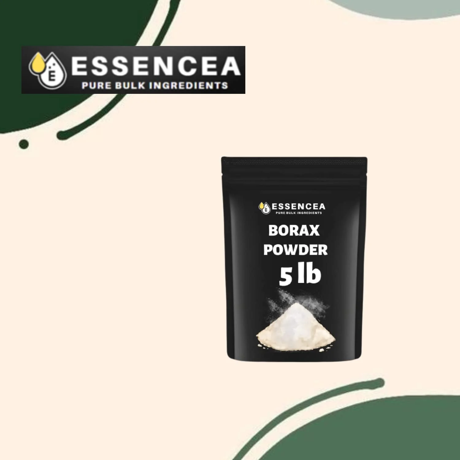 Essencea Borax Powder 5lb Pure Bulk Ingredients | Can be Used as Multi-Purpose Cleaner | Bulk Bag (80 Ounces) - Image 9
