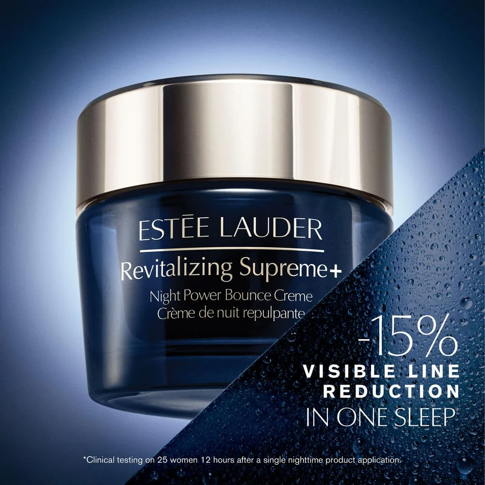 Estée Lauder Revitalizing Supreme+ Night Power Bounce Cream | Face Moisturizer with Peptides | Firms, Lifts & Plumps Skin, 1.7 Ounce - Image 6