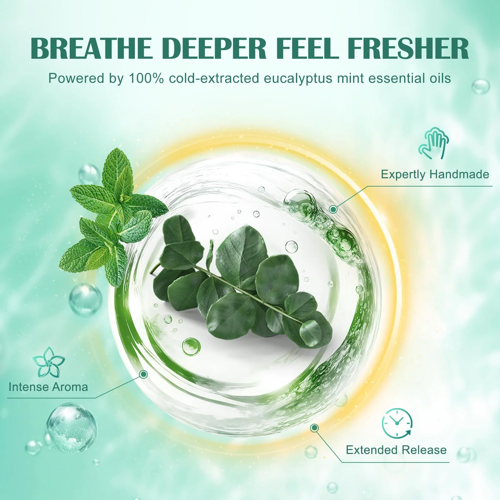 Eucalyptus Mint Shower Steamers Aromatherapy 18 Pack - Includes Easy Opener, Eucalyptus for Shower, Stocking Stuffers, Christmas Gifts & Birthday Gifts for Women, White Elephant Gifts for Adults - Image 7