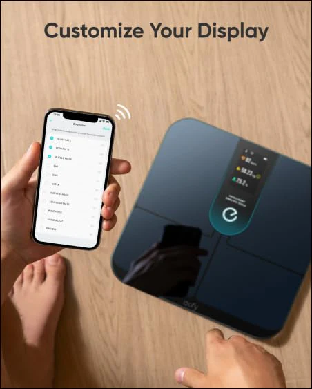 eufy by Anker Smart Scale P3, Digital Bathroom Scale for Body Weight, FSA HSA Eligible, 3D Virtual Body Mode, 16-Measurement Digital Bluetooth and WiFi Weight Scale with bmi, Body Fat, Muscle Mass - Image 3