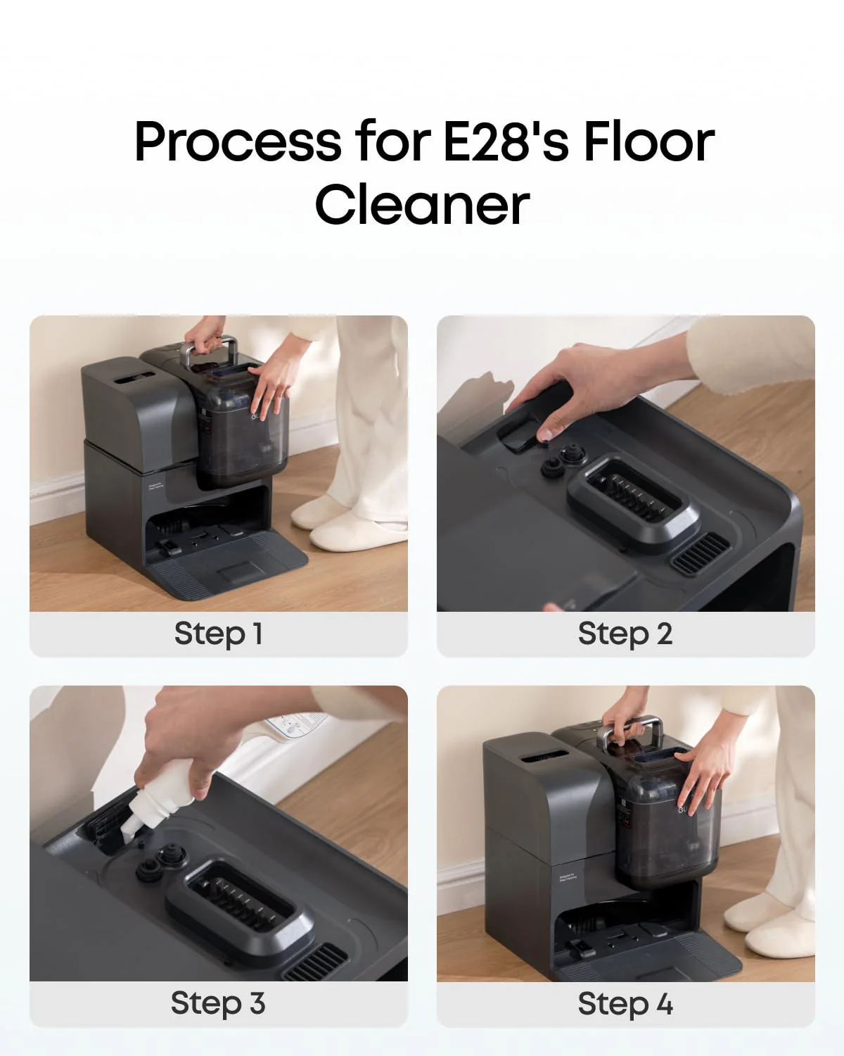 eufy Floor Cleaner, Ready to Use, 473 ml, Floor Cleaner, Safe, Compatible with E28 - Image 5