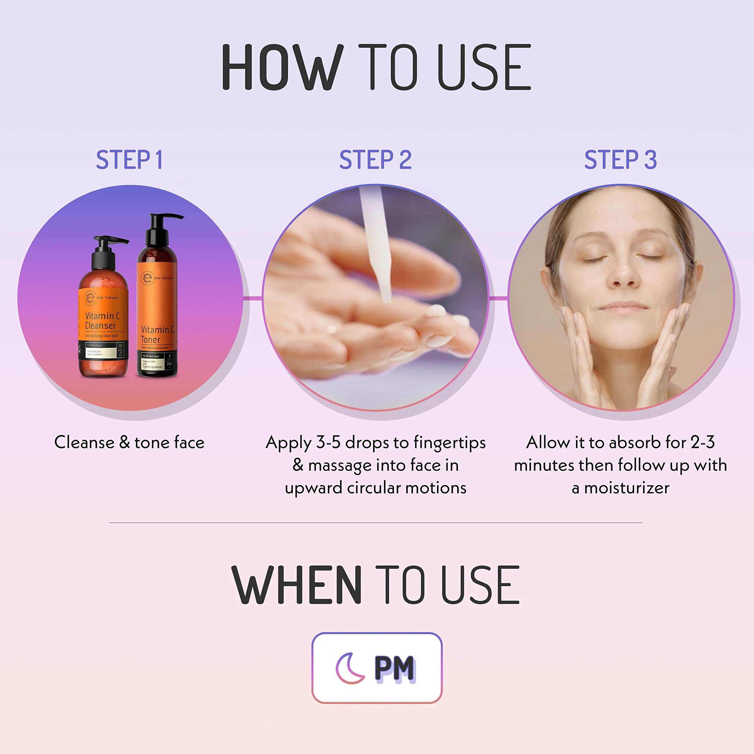 Eve Hansen Retinol Serum for Face 2% | (2oz) Facelift in a Bottle Wrinkle Filler Pore Minimizer Anti Aging Serum | Organic Retinol Anti Wrinkle Serum, Vitamin A Serum, Hyaluronic Acid - Image 3