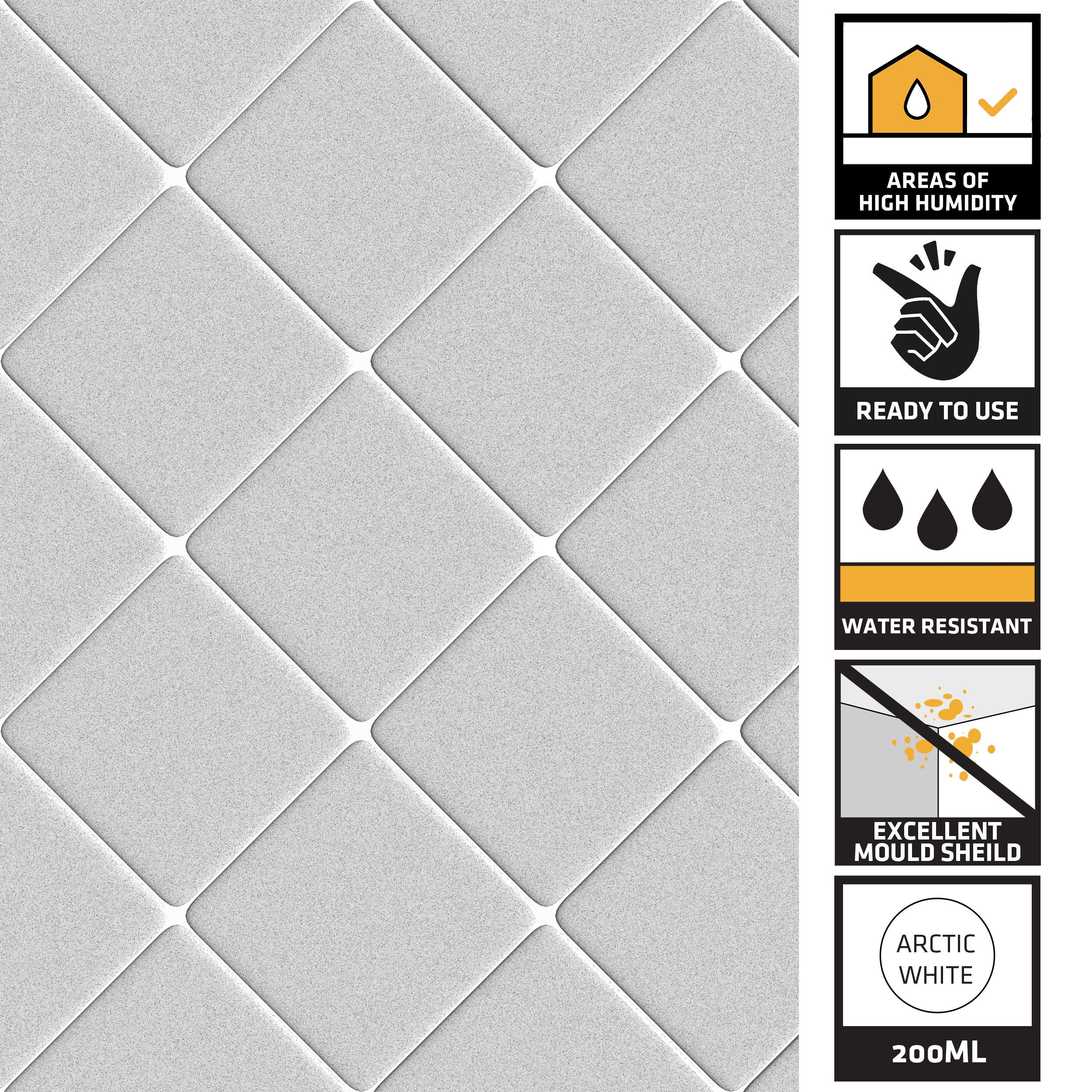 Everbuild Forever White Grout Reviver 200ml EVBFWREVIVE - Image 2