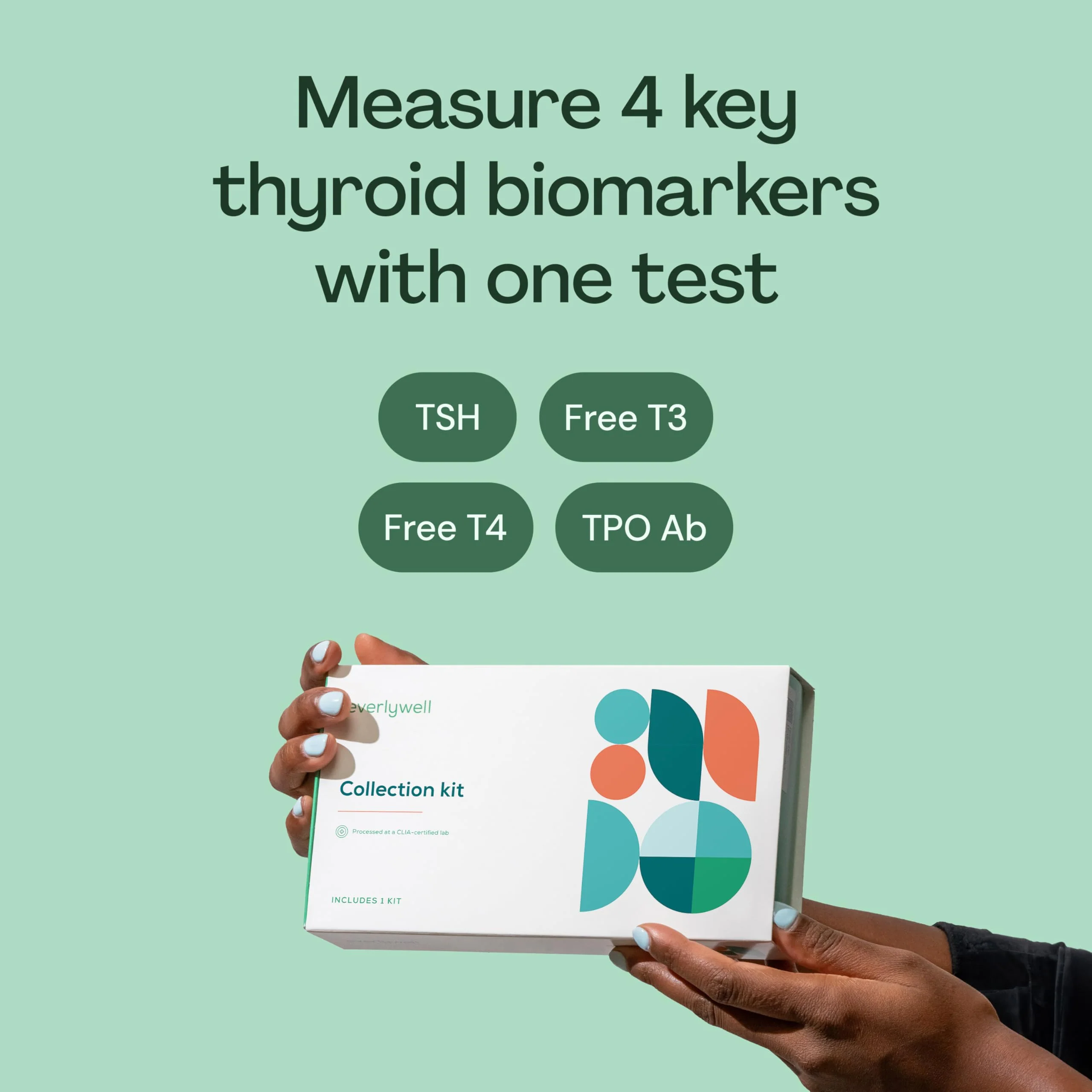 Everlywell At-Home Thyroid Test Collection Kit for Women and Men, Get Accurate Results at Home from a CLIA-Certified Lab Within Days, for Ages 18 Plus - Image 9