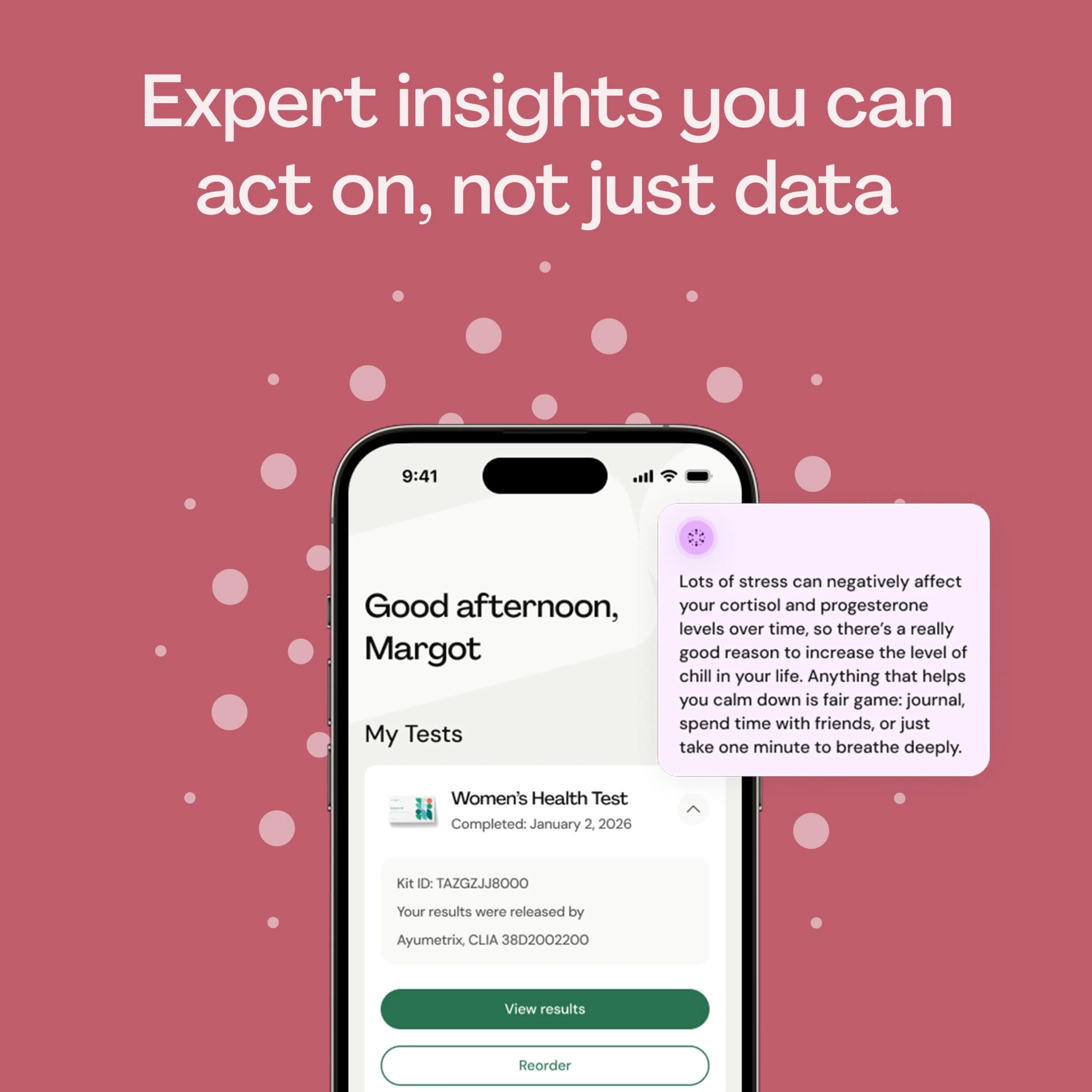 Everlywell At-Home Women's Health Test, Measures Biomarkers for Hormonal Wellness for Accurate Results from CLIA-Certified Labs Within Days, Ages 18 Plus - Image 5