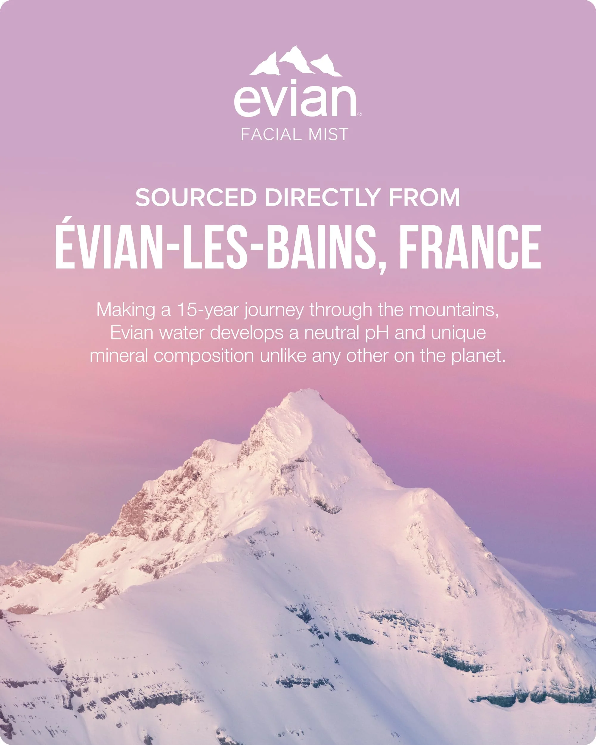 Evian Glow Facial Mist | Hydrating Mineral Water Face Spray with Aloe & White Tea | Dewy Setting Mist & Toner for Glowing Skin | Facial Spray to Refresh, Balance, & Enhance Makeup - Image 4