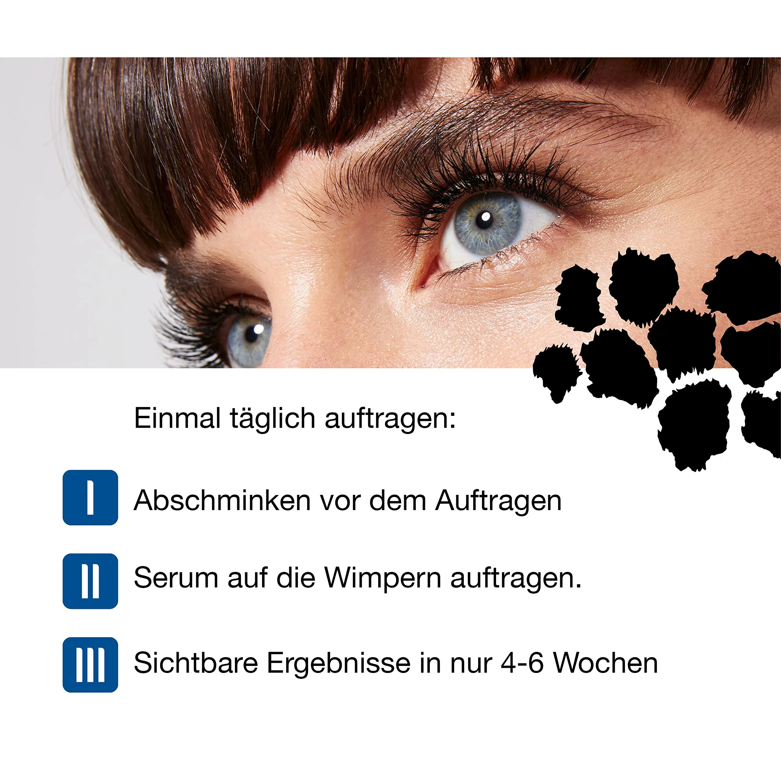 EVOBEAUTÉ evoeye Eyelash Formula INTENSE 3 ml | Eyelash Serum with intensive booster to support the appearance of longer, fuller-looking lashes in 4–6 weeks - Image 4