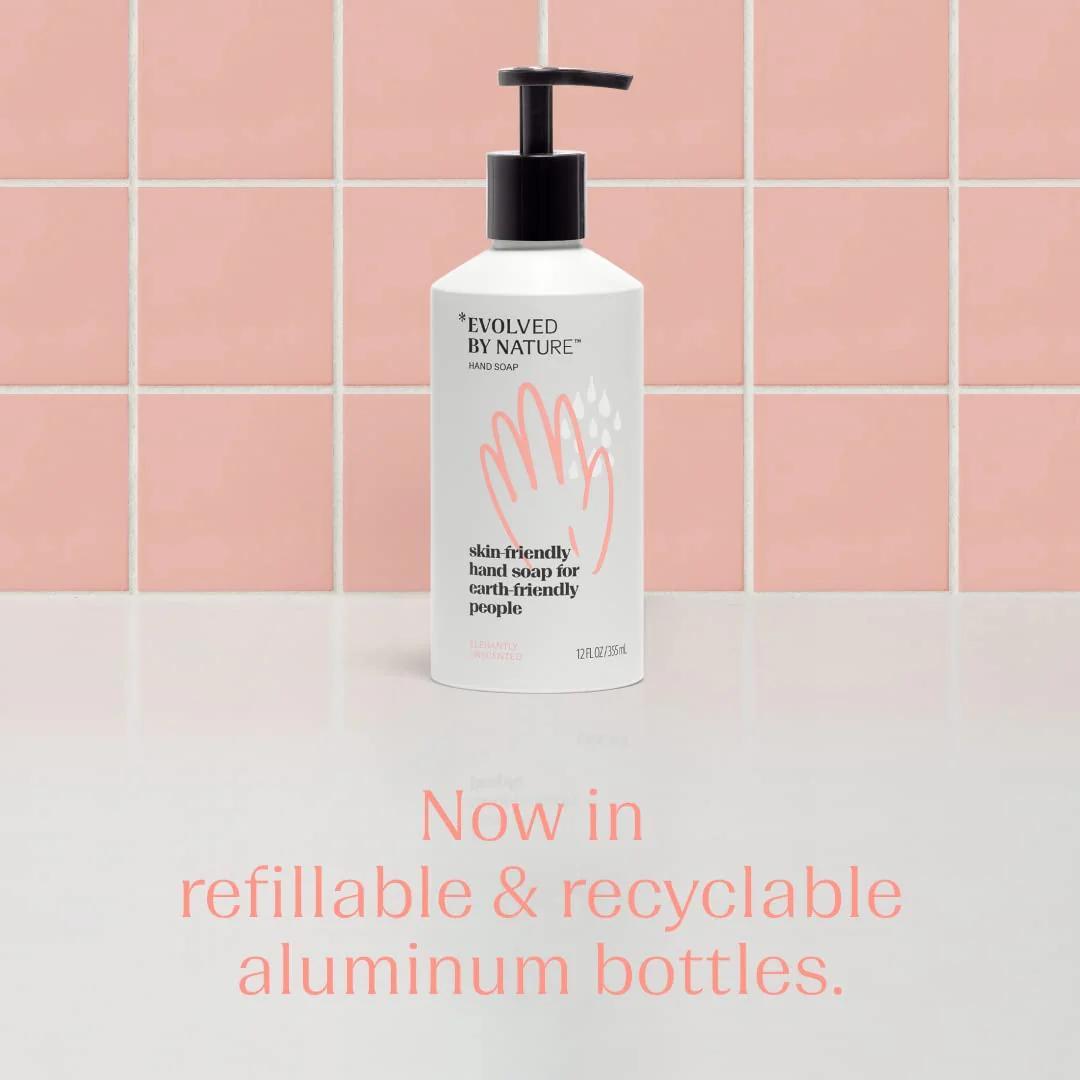 EVOLVED BY NATURE Evolved By Nature Fragrance Free Hand Soap (10 oz, 3 Packs) - Contains Only 12 Naturally Derived Ingredients | Allergen, Irritant & SLS Free | Wash - Image 2