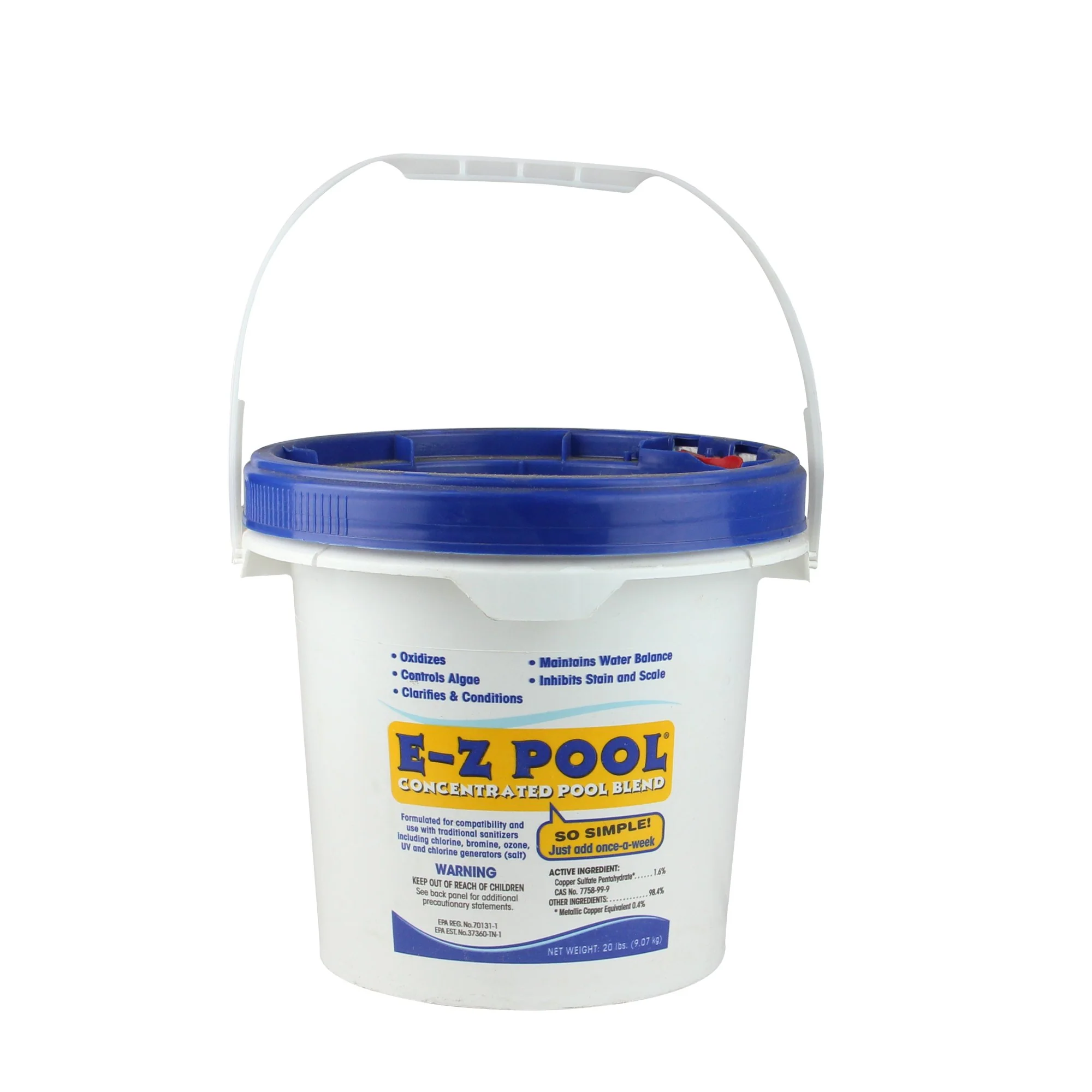 EZ Pool Concentrated Pool Blend Water Care - 20 lb. - Image 3