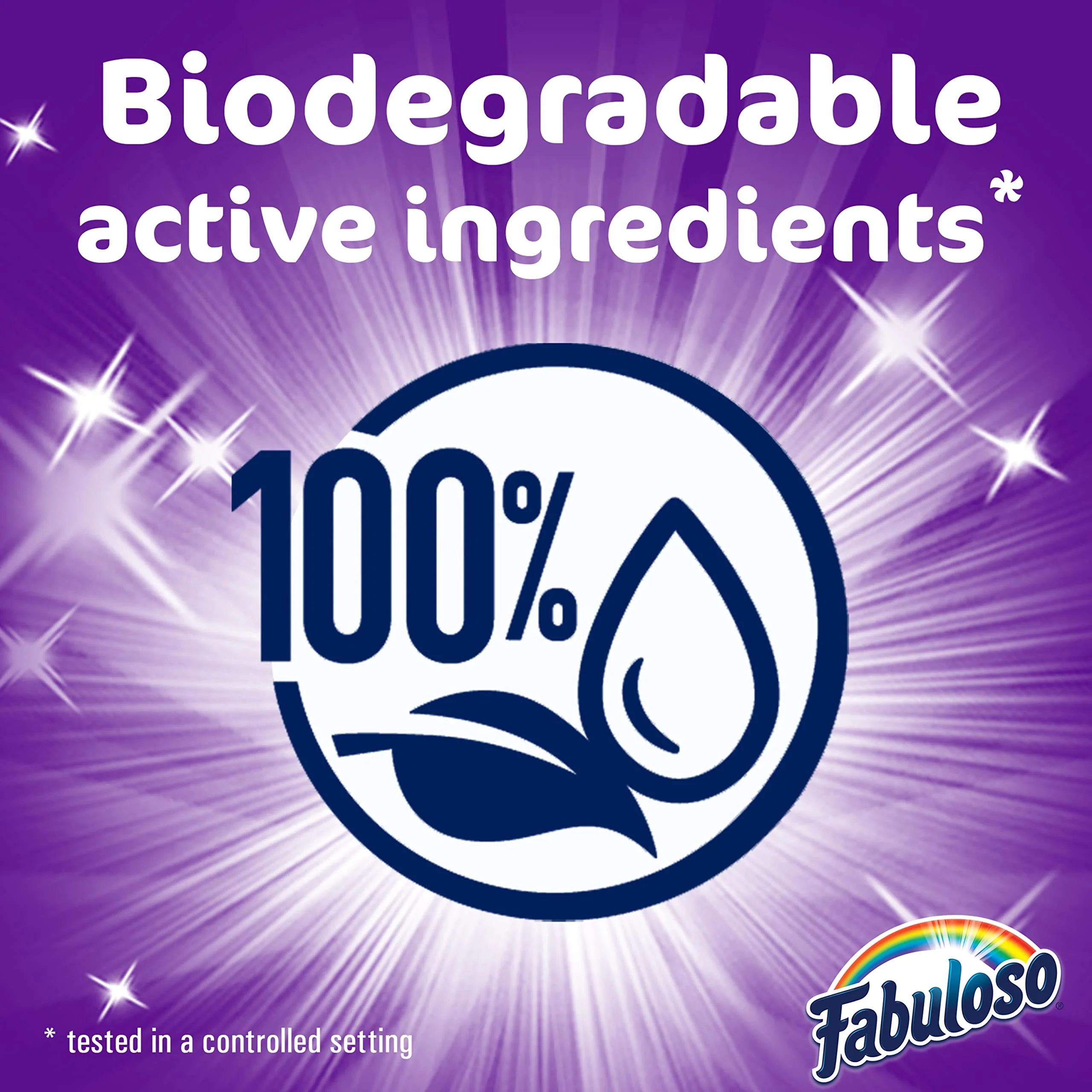 FABULOSO 128F CS SP Lavender,All-Purpose Cleaners,2X Pack of 4 - Image 3