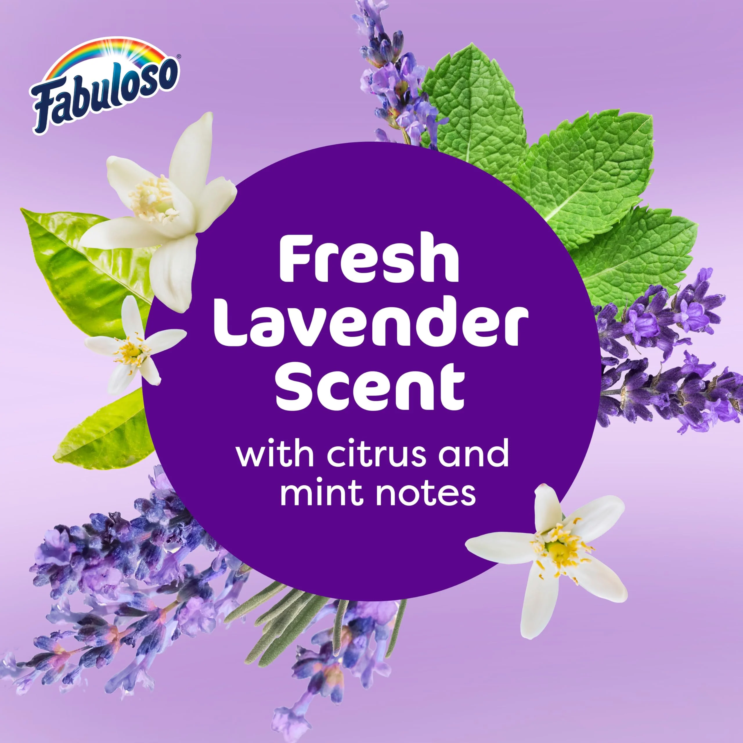Fabuloso Multi-Purpose Cleaner & Floor Cleaner, 2X Concentrated, Lavender Scent, 56 fluid ounces - Image 4