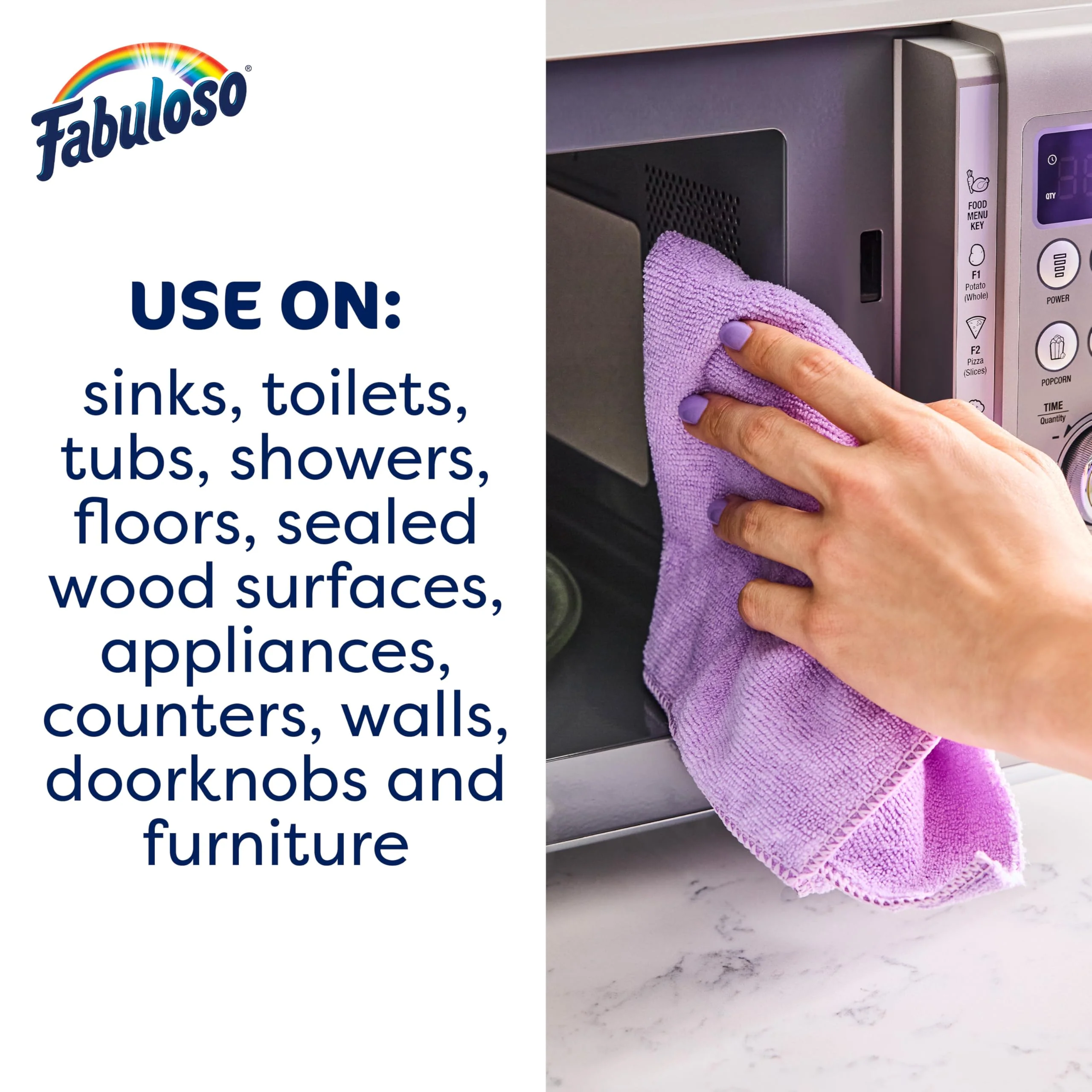 Fabuloso Multi-Purpose Cleaner & Floor Cleaner, 2X Concentrated, Lavender Scent, 56 fluid ounces - Image 6