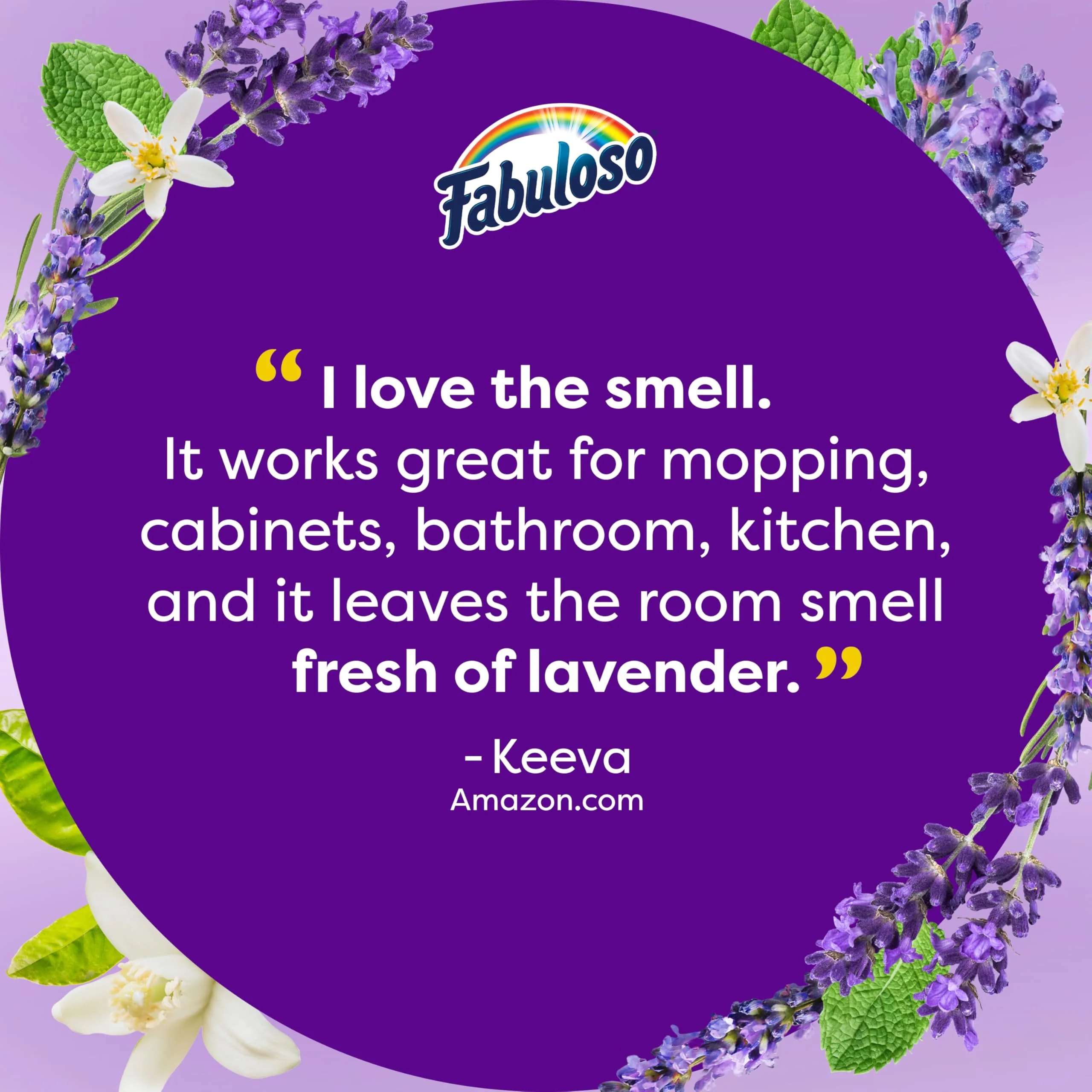 Fabuloso Multi-Purpose Cleaner & Floor Cleaner, 2X Concentrated, Lavender Scent, 56 fluid ounces - Image 9