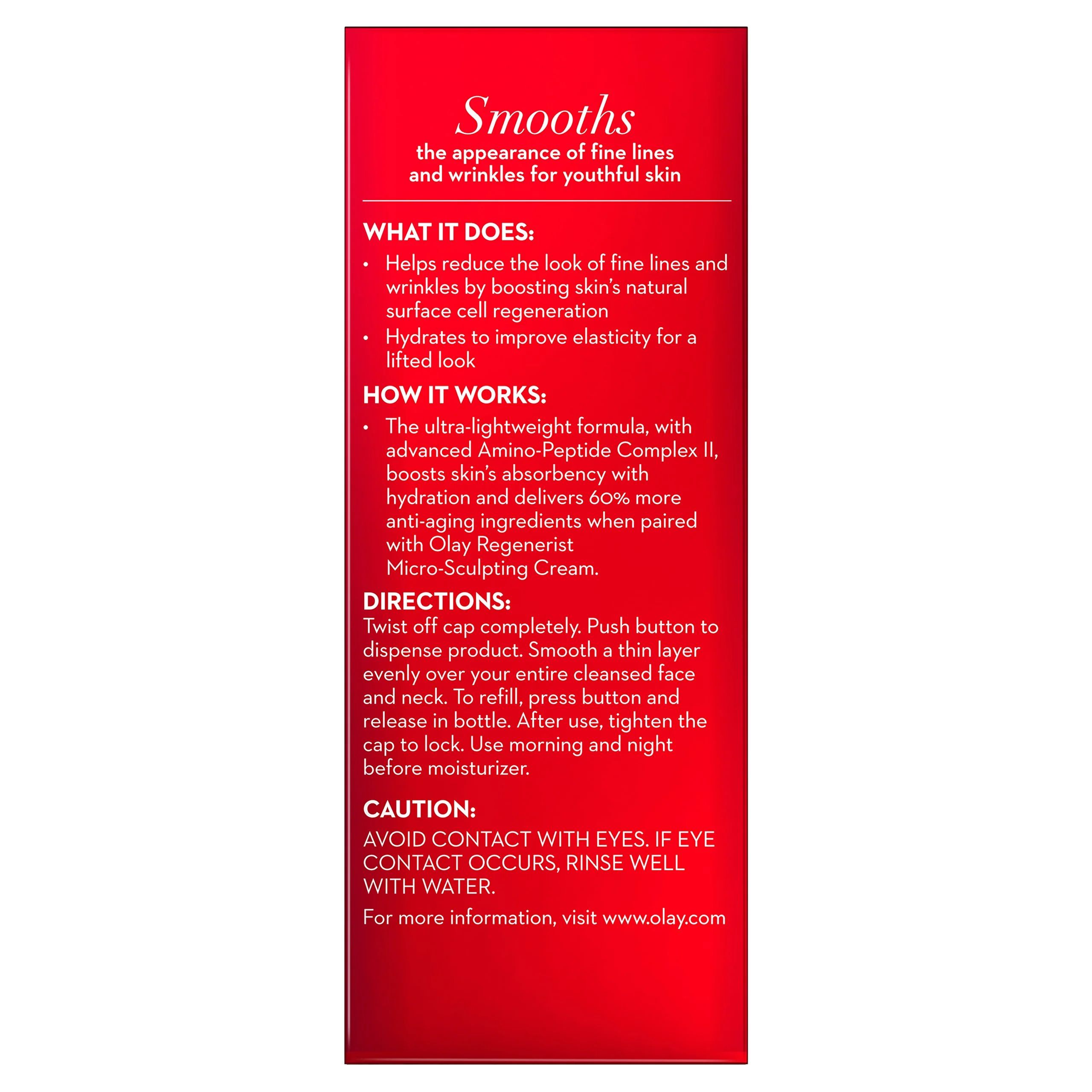Face Serum by Regenerist Miracle Boost Concentrate Advanced Anti-Aging Fragrance-Free, 1 Ounce - Image 2