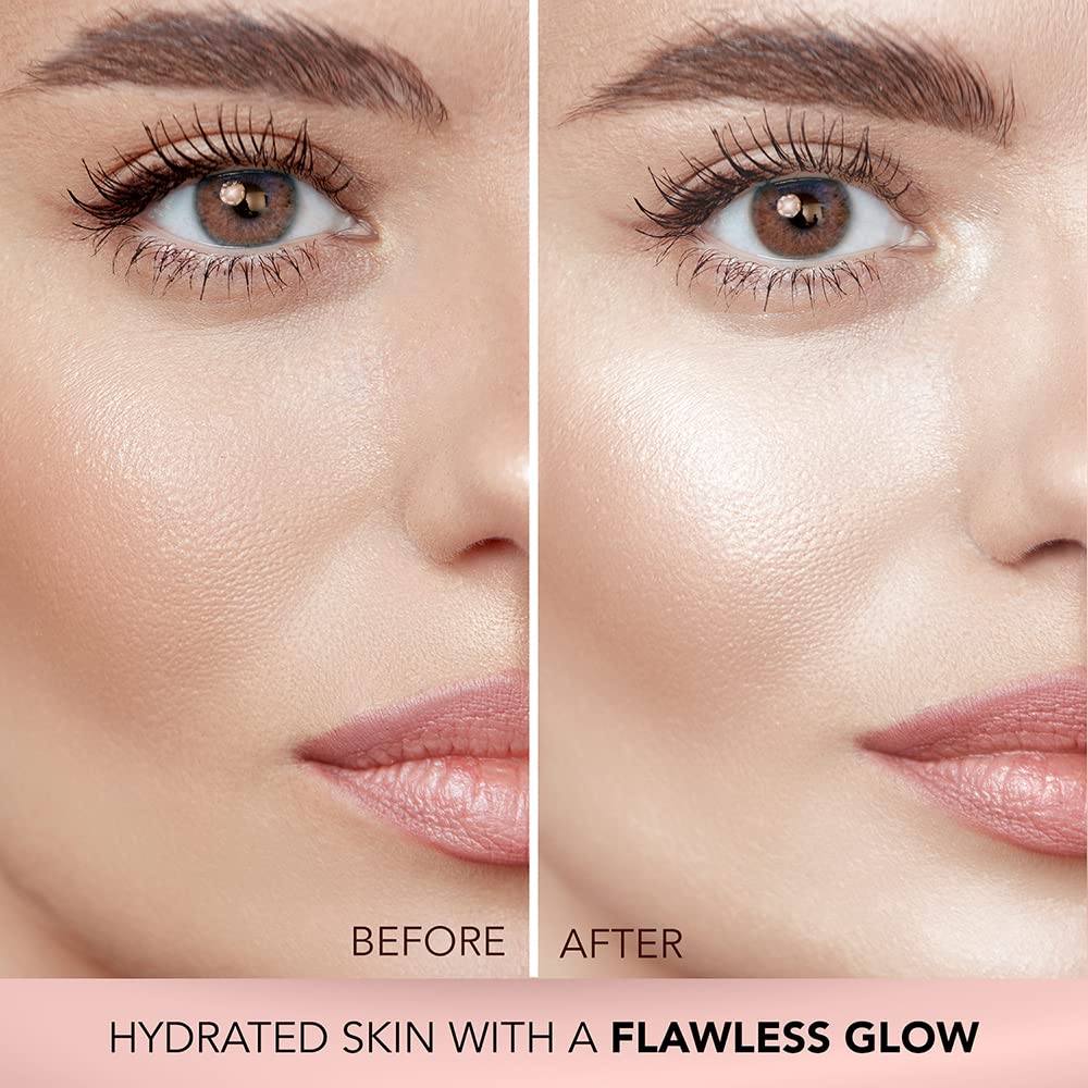 FACESCANADA Strobe Cream - Rose Gold | with Shea Butter & Hyaluronic Acid | Hydrating & Illuminating Makeup | for Radiant Dewy Skin | 1.01 Fl Oz (30ml) - Image 7