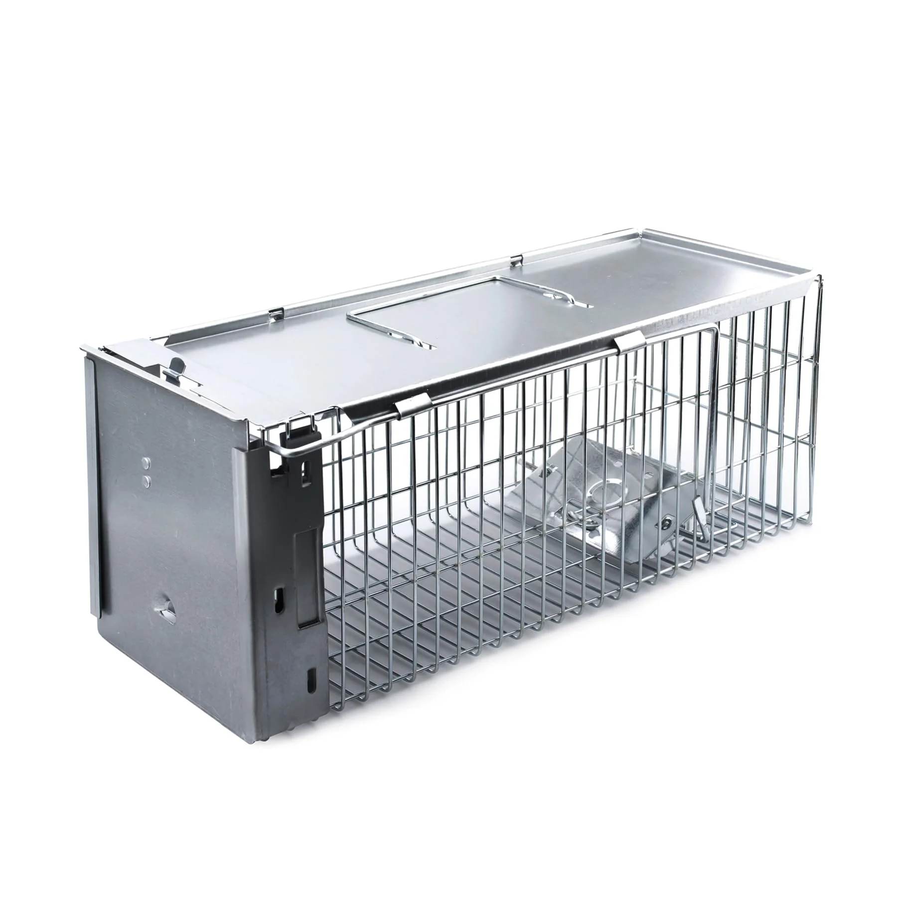 Faicuk Heavy Duty Squirrel Trap Chipmunk Trap Rat Trap and Other Similar-Size Rodents - 16.3” x 6” x 6.7” - Image 2
