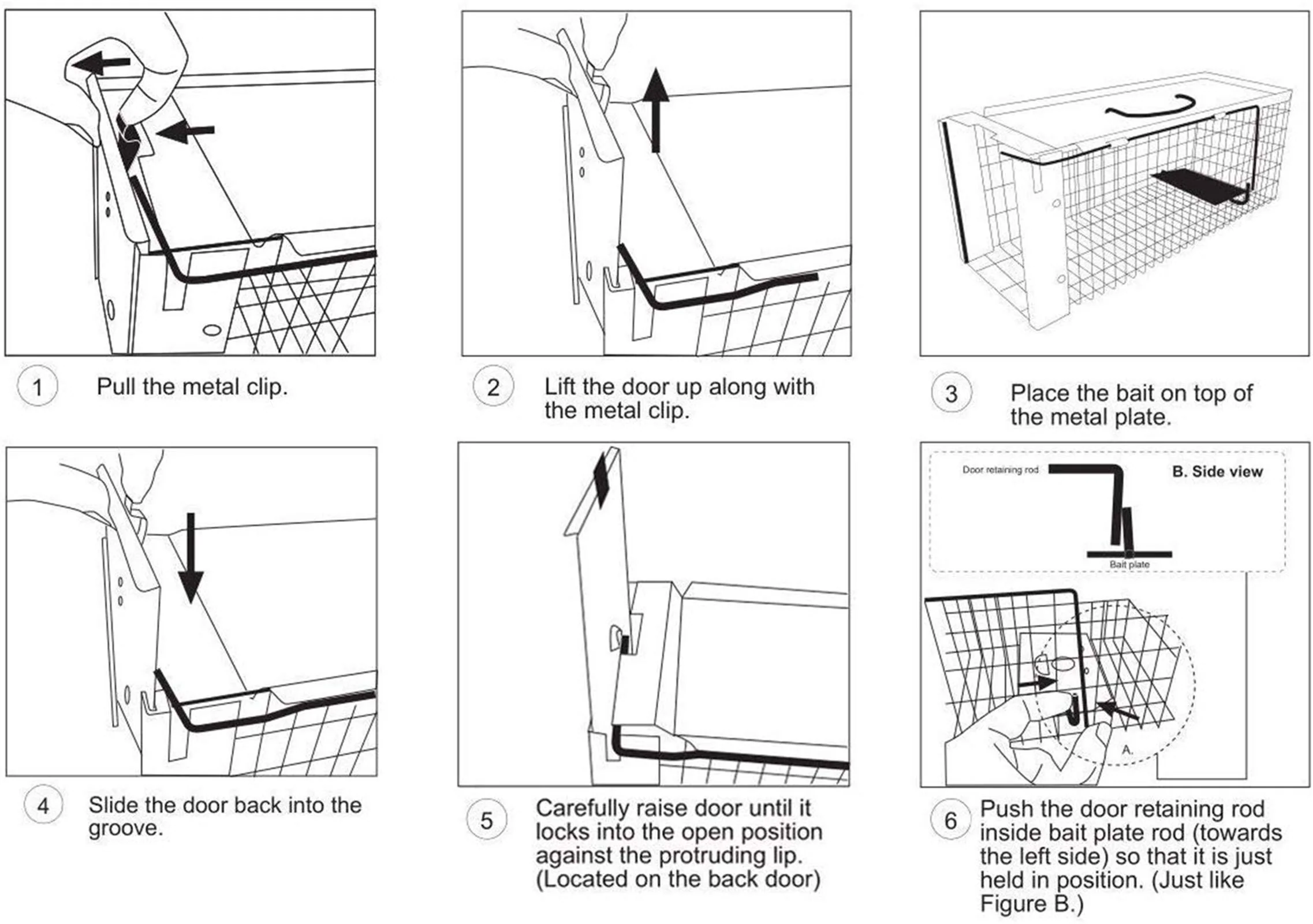 Faicuk Heavy Duty Squirrel Trap Chipmunk Trap Rat Trap and Other Similar-Size Rodents - 16.3” x 6” x 6.7” - Image 7