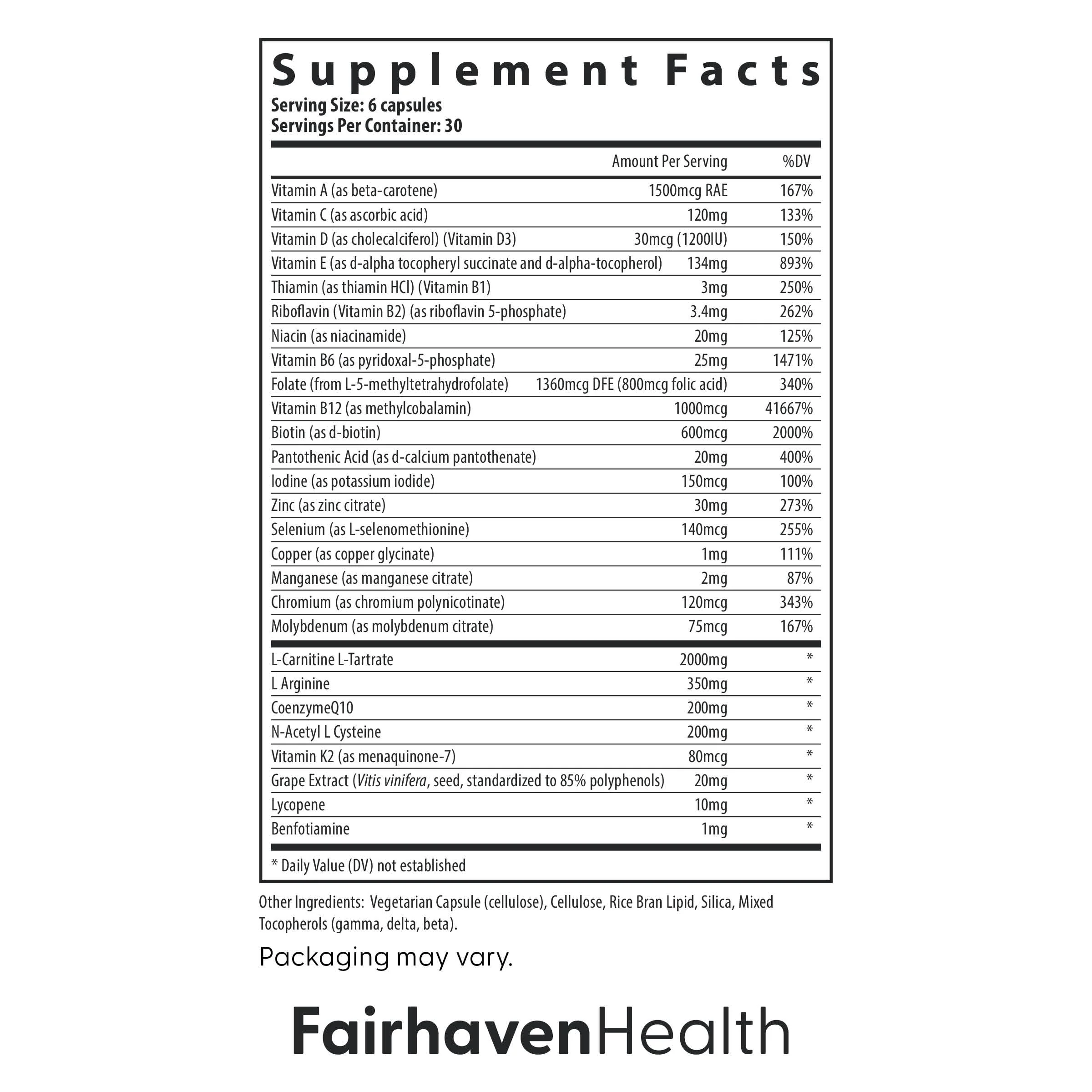 Fairhaven Health FH Pro for Men | Clinically Studied Premium Prenatal Fertility Supplements for Men | Male Fertility Supplements | Count and Motility Support Pre-Conception for Him | 180 Capsules - Image 7