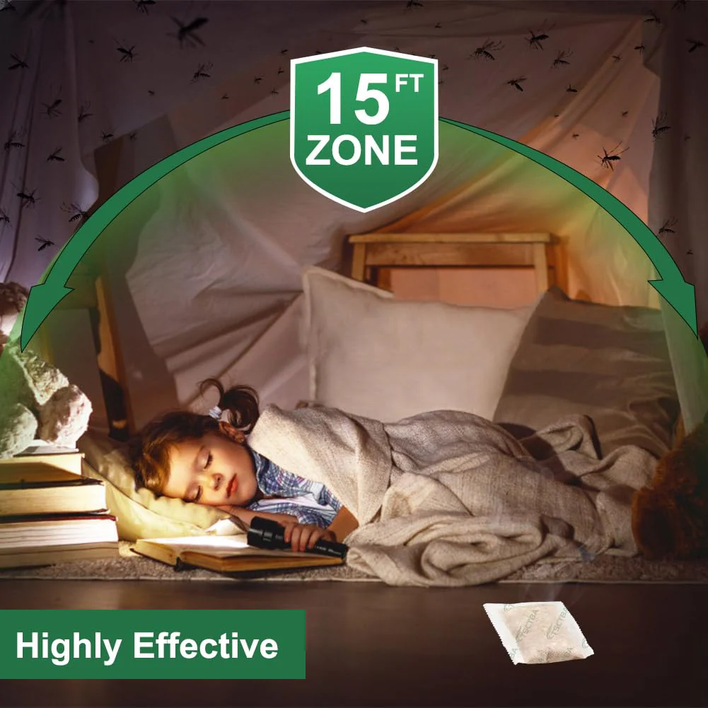 FANDISES Mosquito Repellent Outdoor Patio,Mosquito Repellent Indoors,Outdoor Mosquito Repellent for Patio, Natural Mosquito Repellent for Yard, Mosquito Control,Mosquito Repeller,Mosquito Deterrent-8P - Image 5
