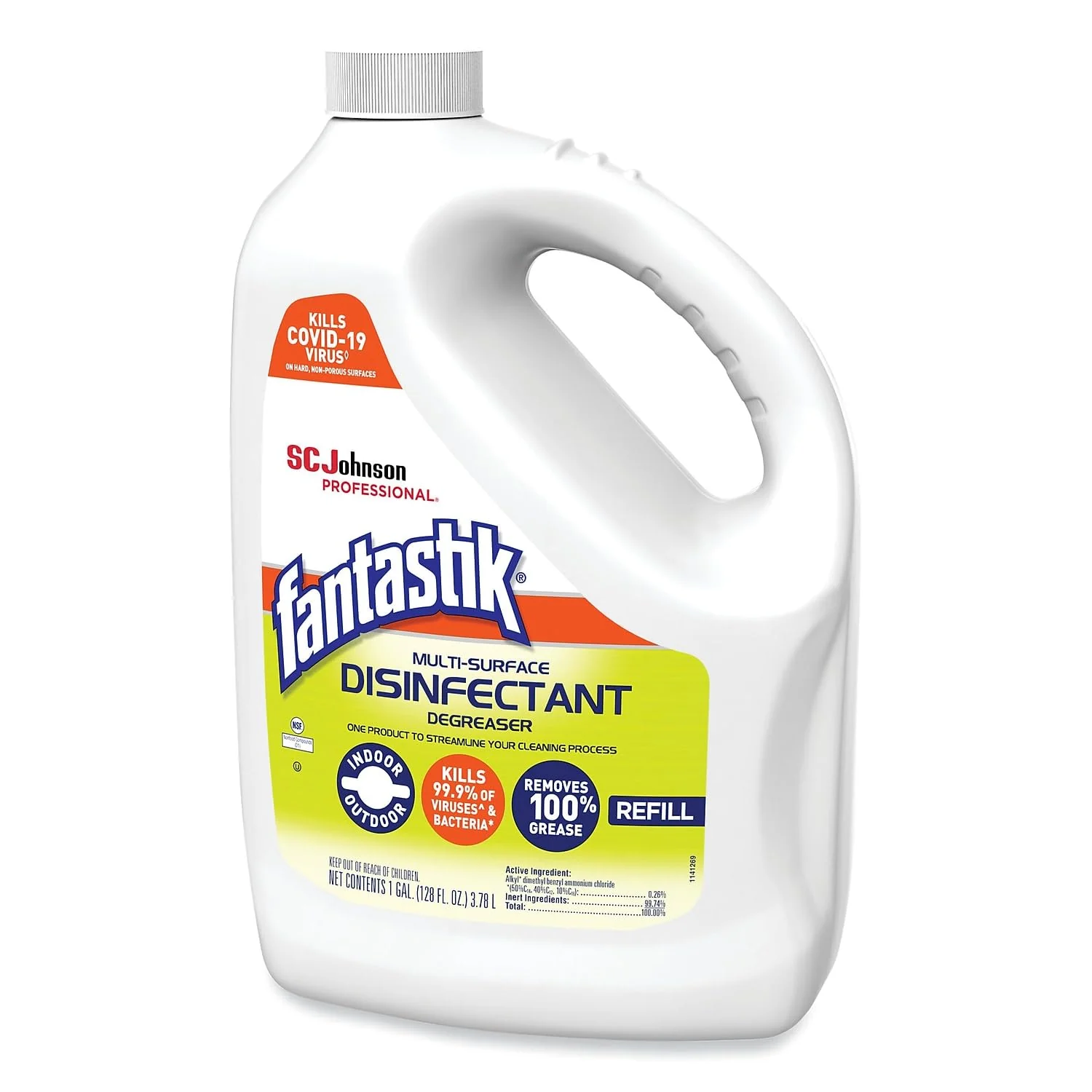Fantastik 682269EA All-Purpose Cleaner, Pleasant Scent, 1 gallon Bottle - Image 3