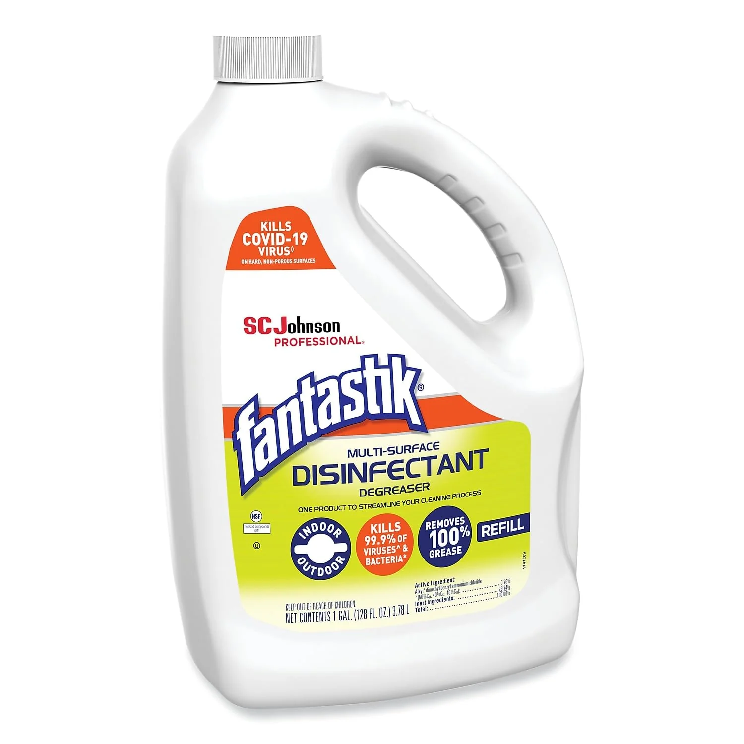 Fantastik 682269EA All-Purpose Cleaner, Pleasant Scent, 1 gallon Bottle - Image 4
