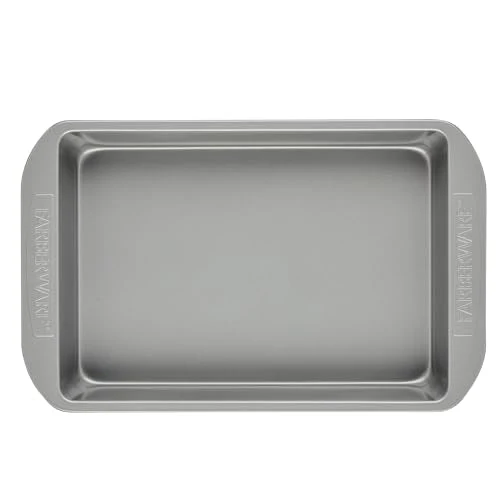 Farberware Nonstick Bakeware Baking Pan With Lid / Nonstick Cake Pan With Lid, Rectangle - 9 Inch x 13 Inch, Gray - Image 4