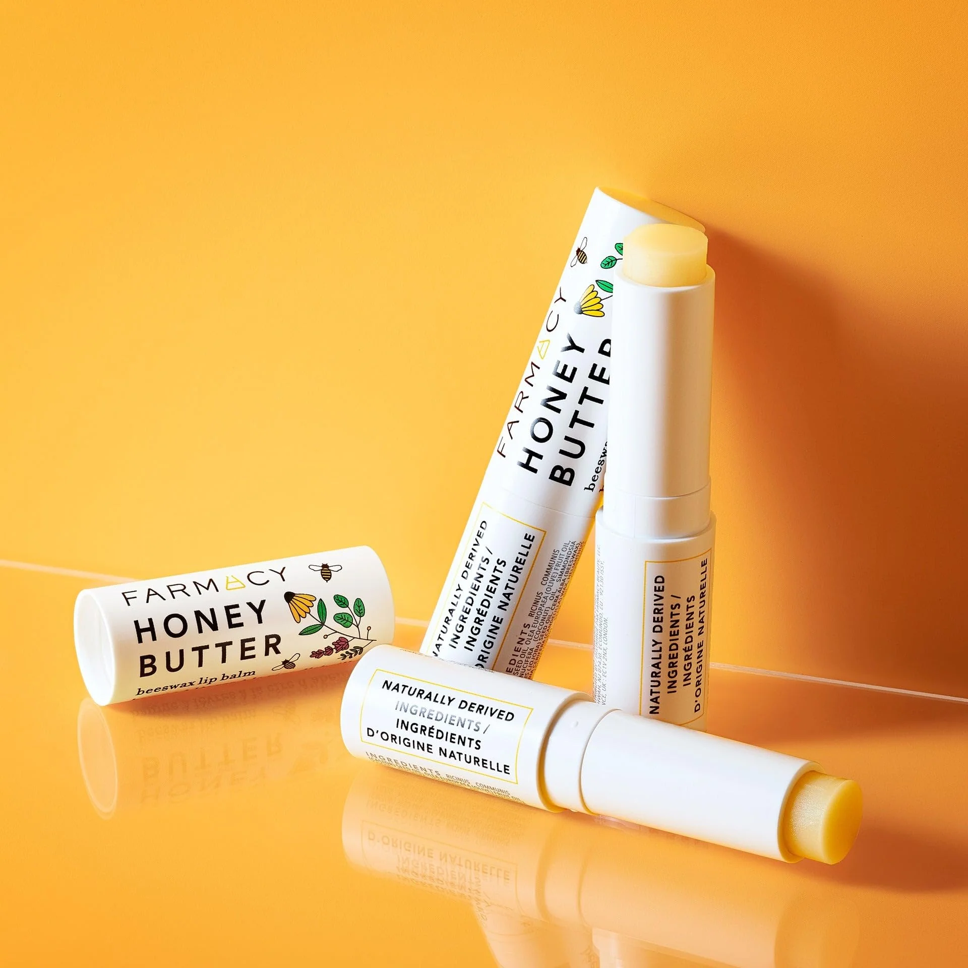 Farmacy Beeswax Lip Balm - Honey Butter Moisturizing Lip Care Enriched with Cupuaçu & Cocoa Butters, Proprietary Honey Blend and Vitamin E to Nourish, Soften & Heal (3.4g) - Image 7