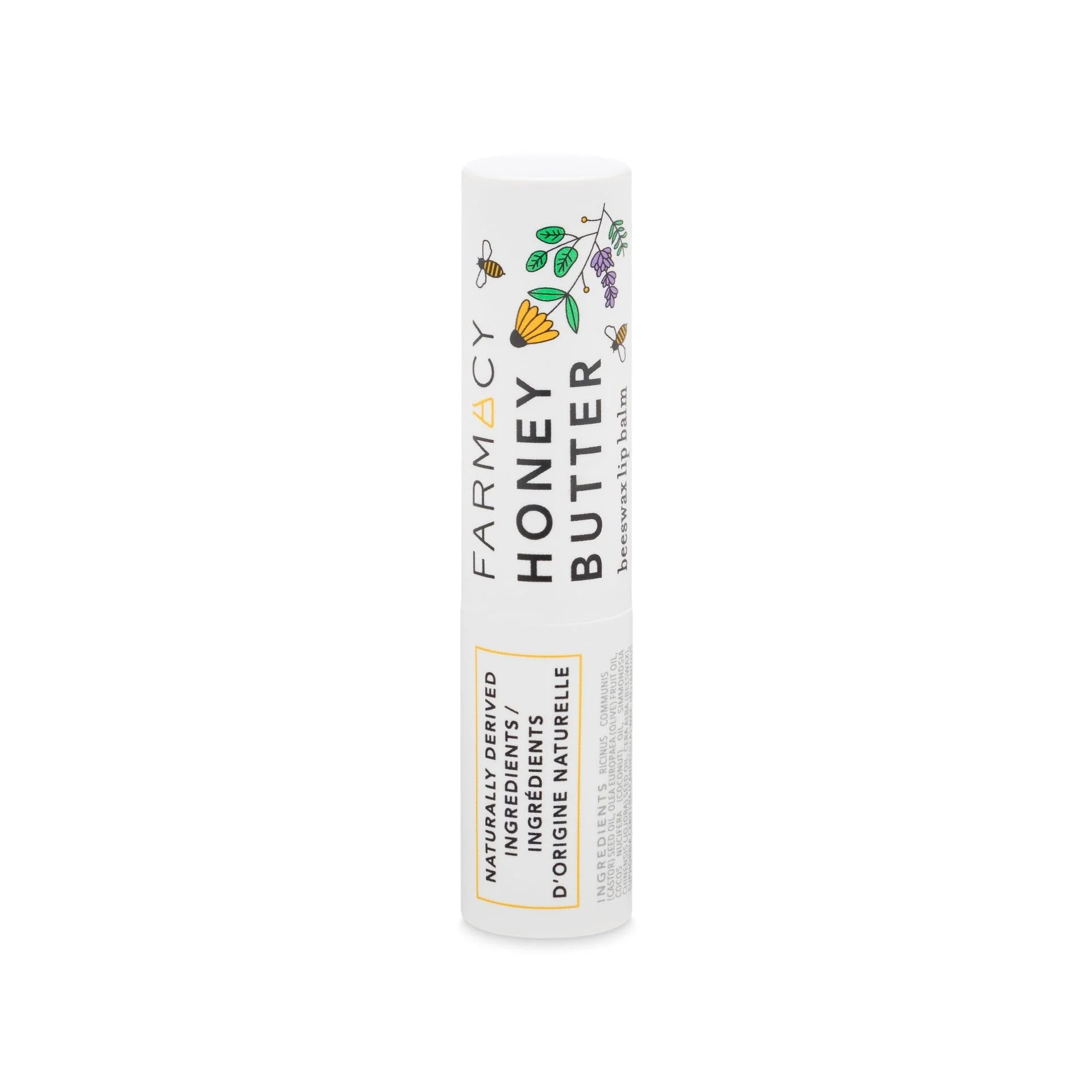 Farmacy Beeswax Lip Balm - Honey Butter Moisturizing Lip Care Enriched with Cupuaçu & Cocoa Butters, Proprietary Honey Blend and Vitamin E to Nourish, Soften & Heal (3.4g) - Image 8